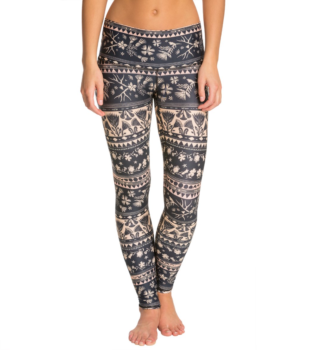Teeki Moon Flower Yoga Leggings