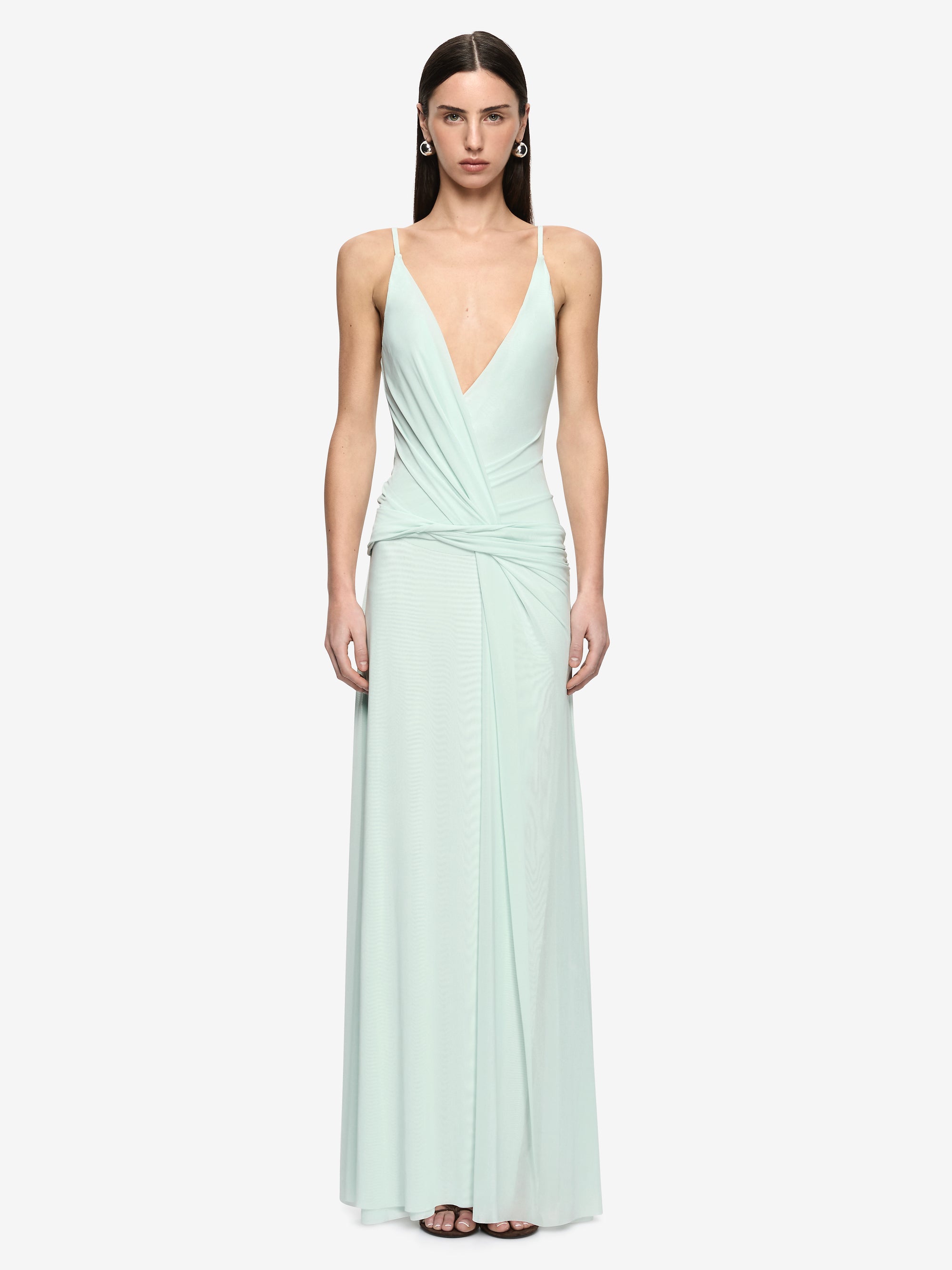 VELA MAXI DRESS - SPEARMINT