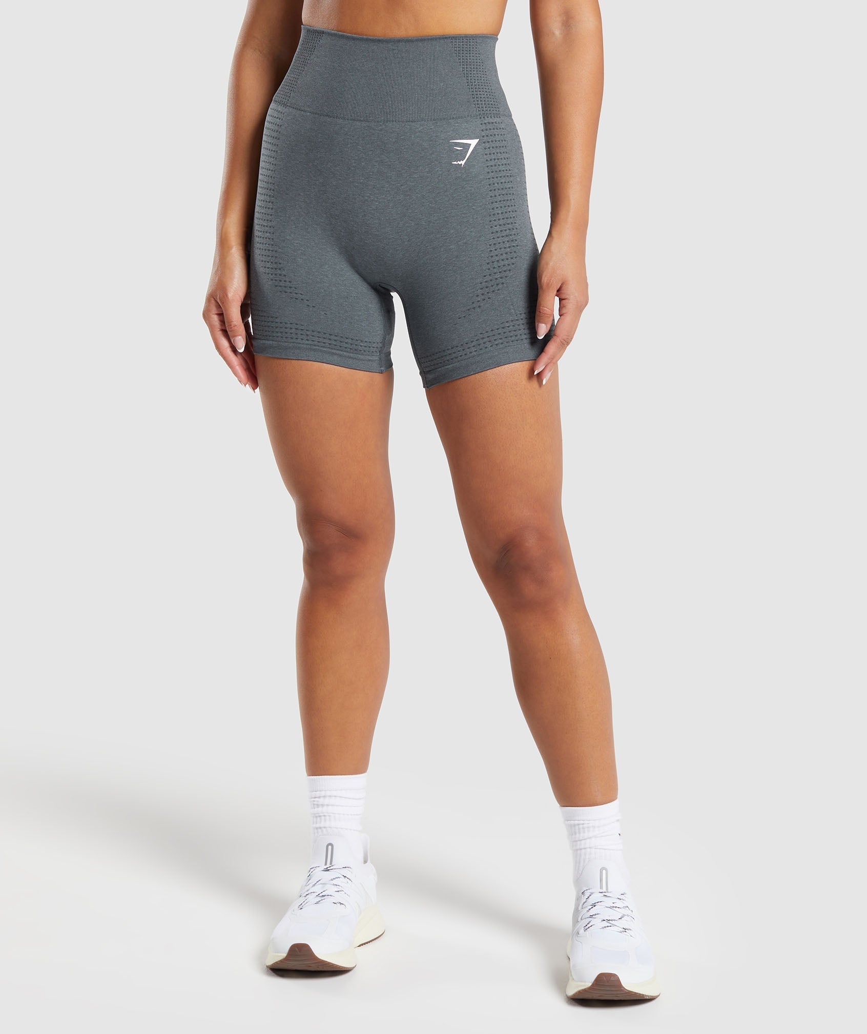 Gymshark Vital Seamless 2.0 Shorts - Strong Grey/ Marl