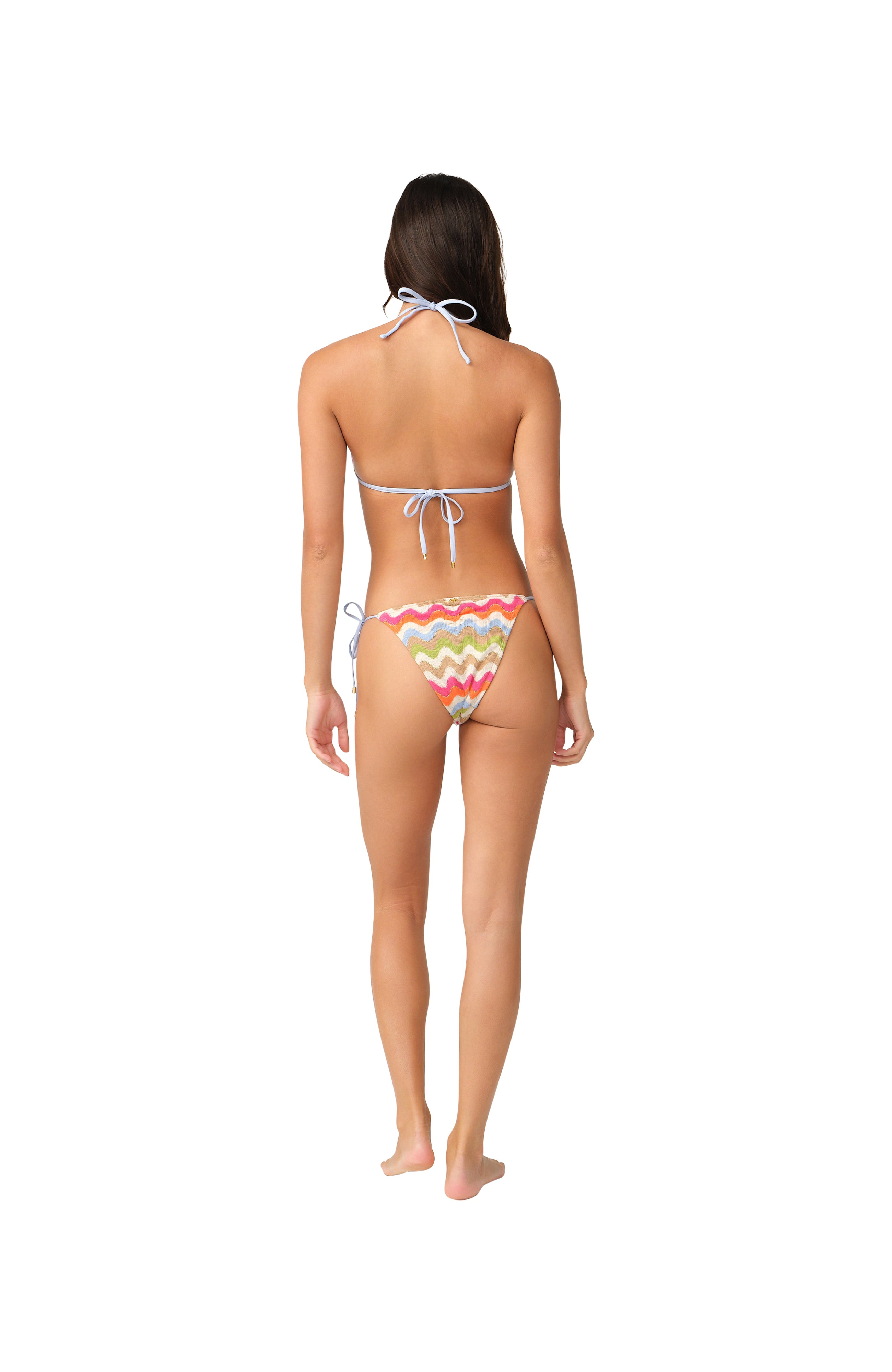 PQ Swim Jacka Carrie Ruched Tie Side Bottom Teeny