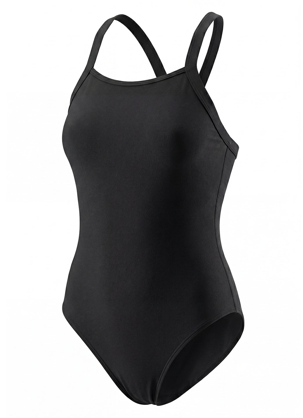 JOLYN 100% Polyester Fit Kit Caroline Thick Strap One Piece Swimsuit