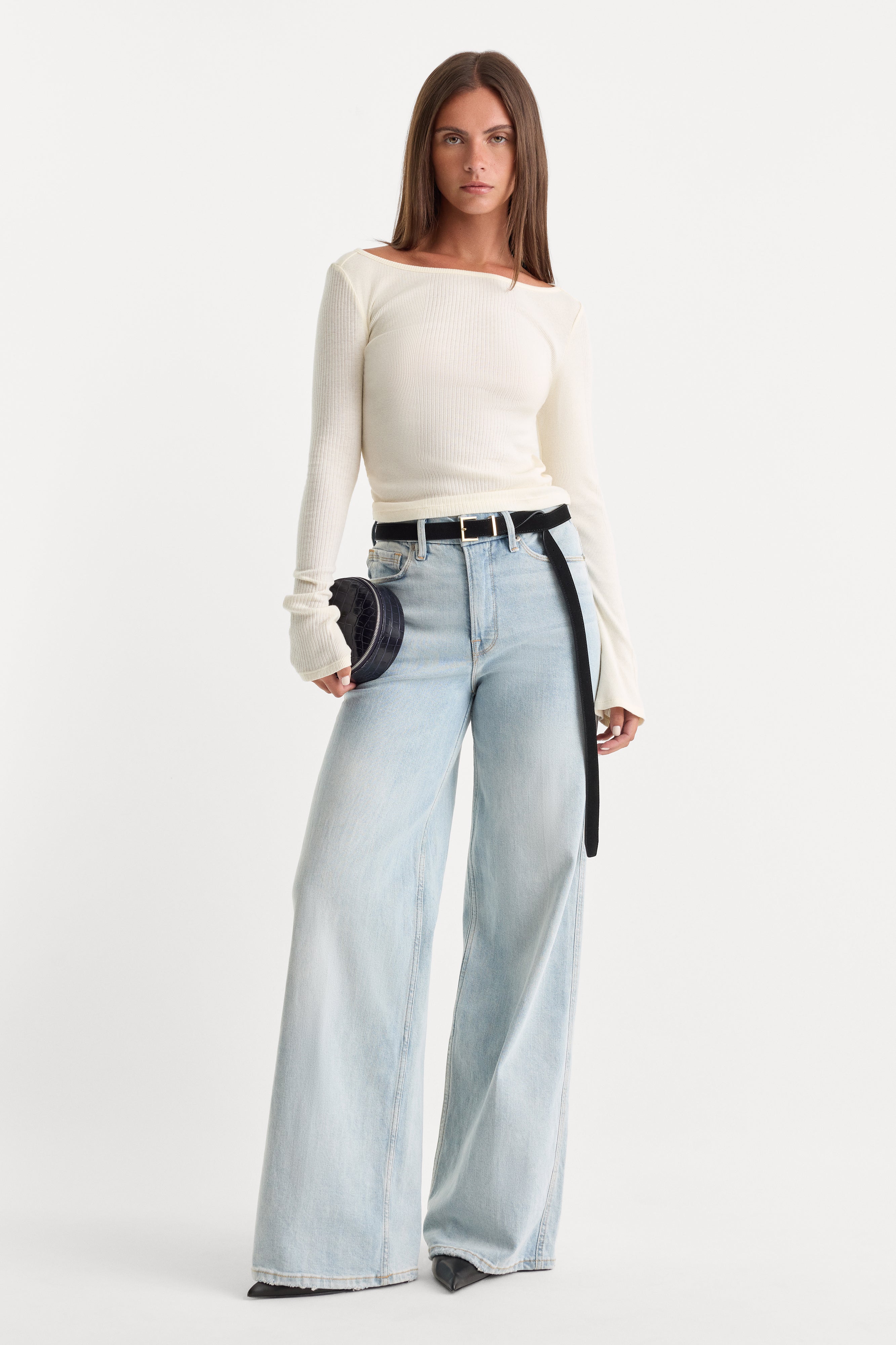 GOOD SKATE WIDE LEG JEANS | INDIGO634