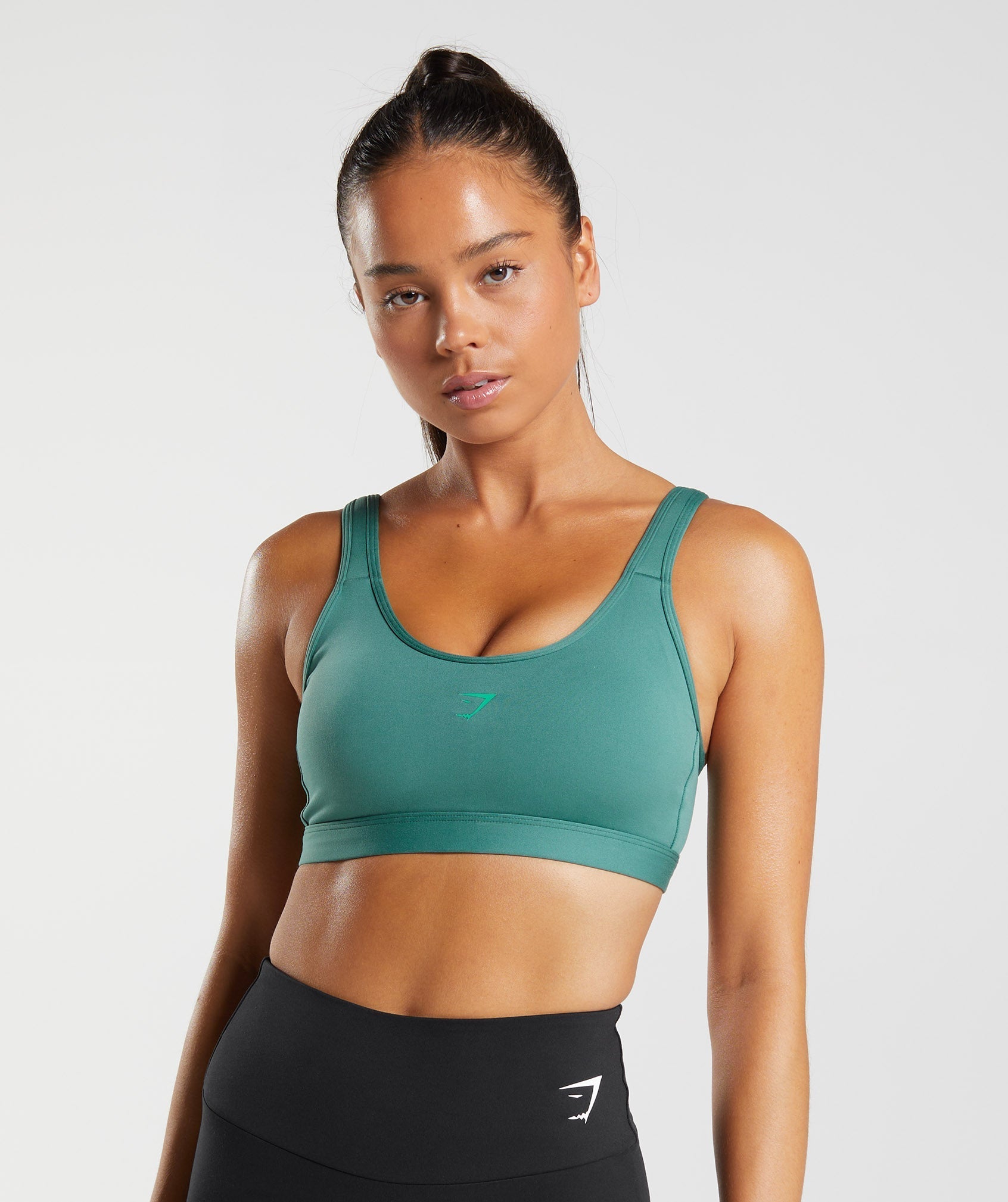 Gymshark Fraction Sports Bra - Green