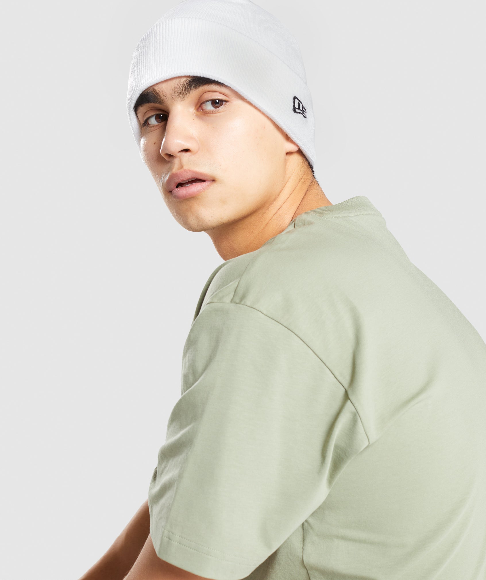 Gymshark GS NE Cuff Knit - White