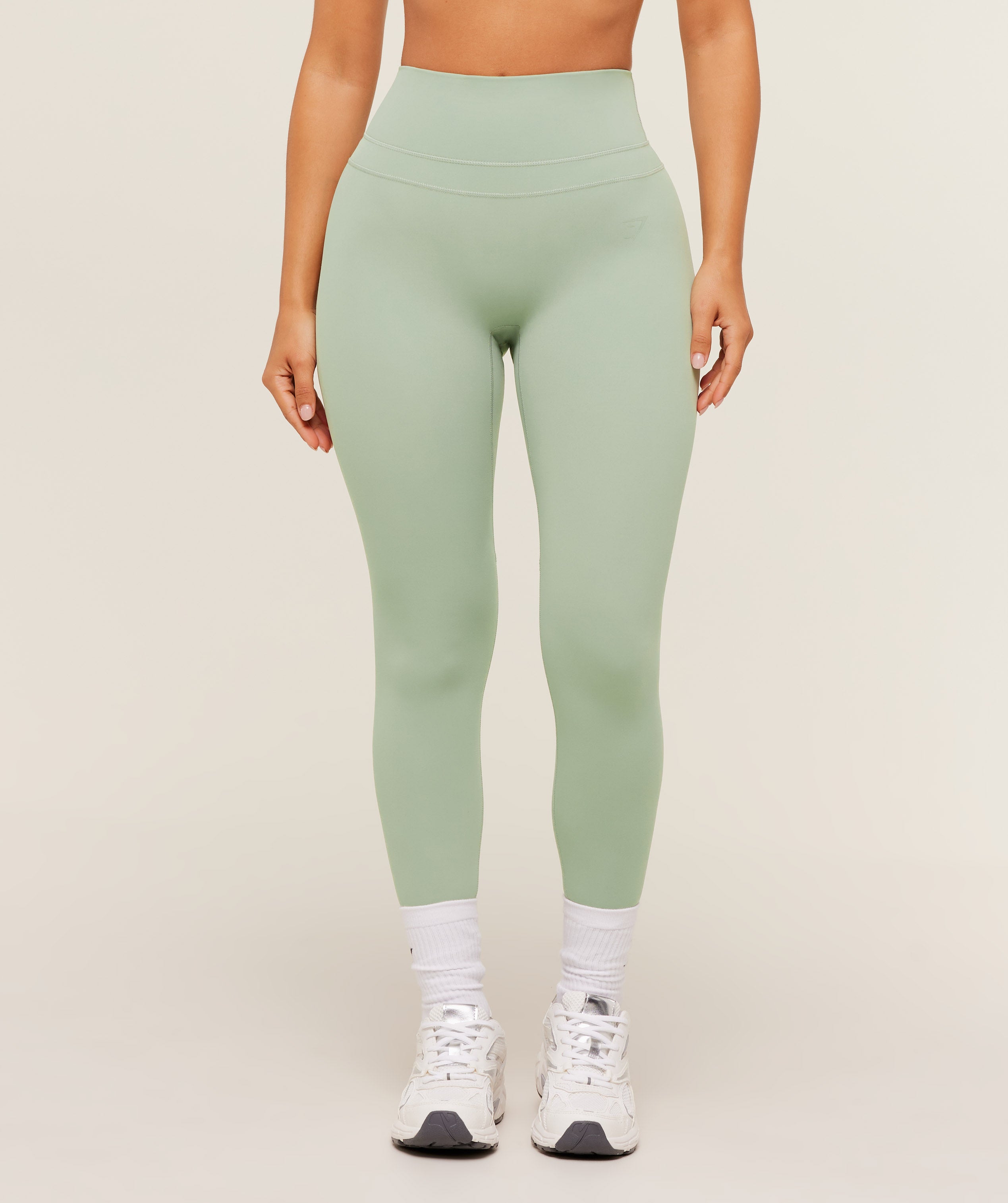 Gymshark Whitney Short Legging - Haze Green