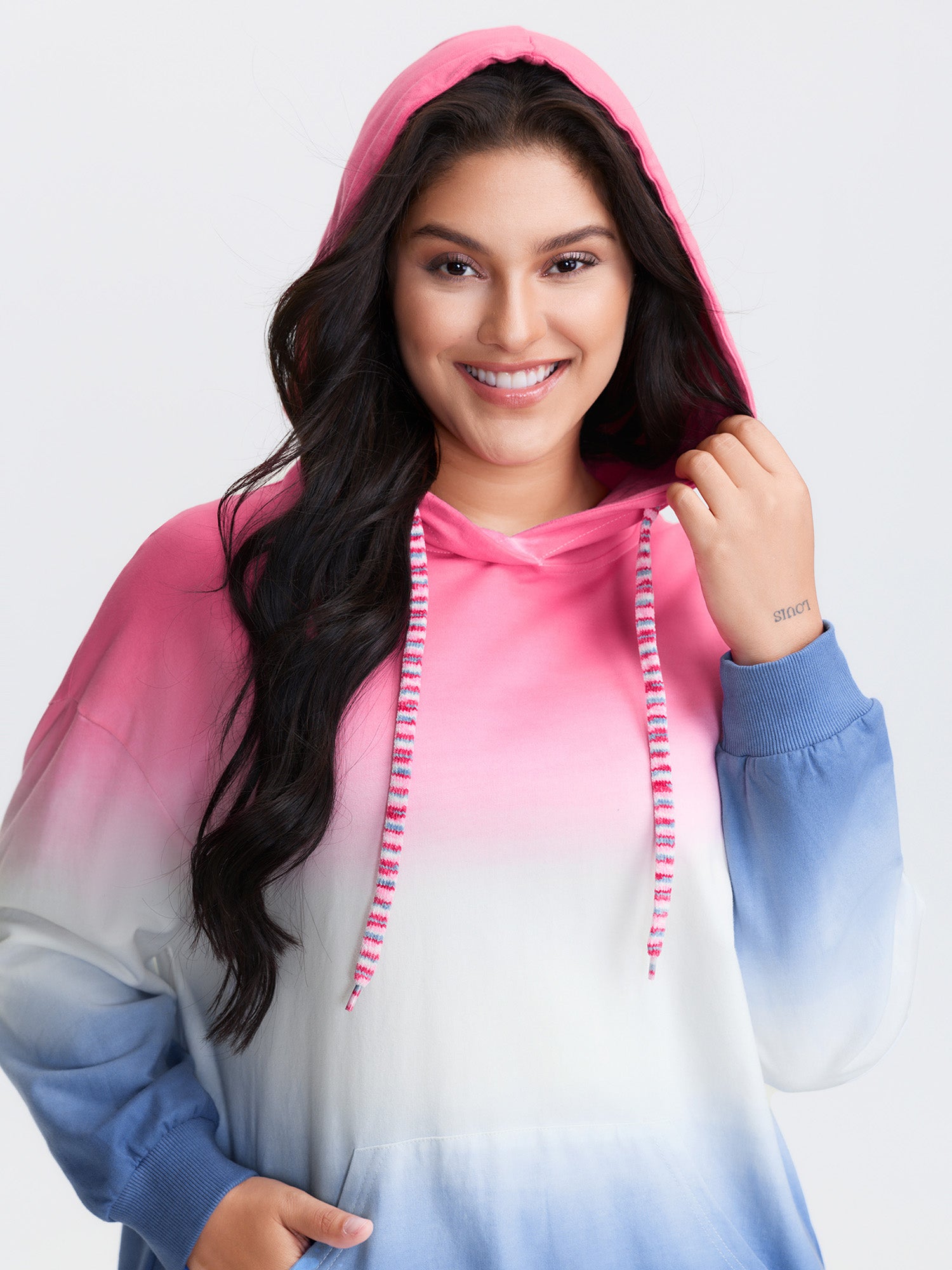 Pure Cotton Dip Dyed Sweatshirt