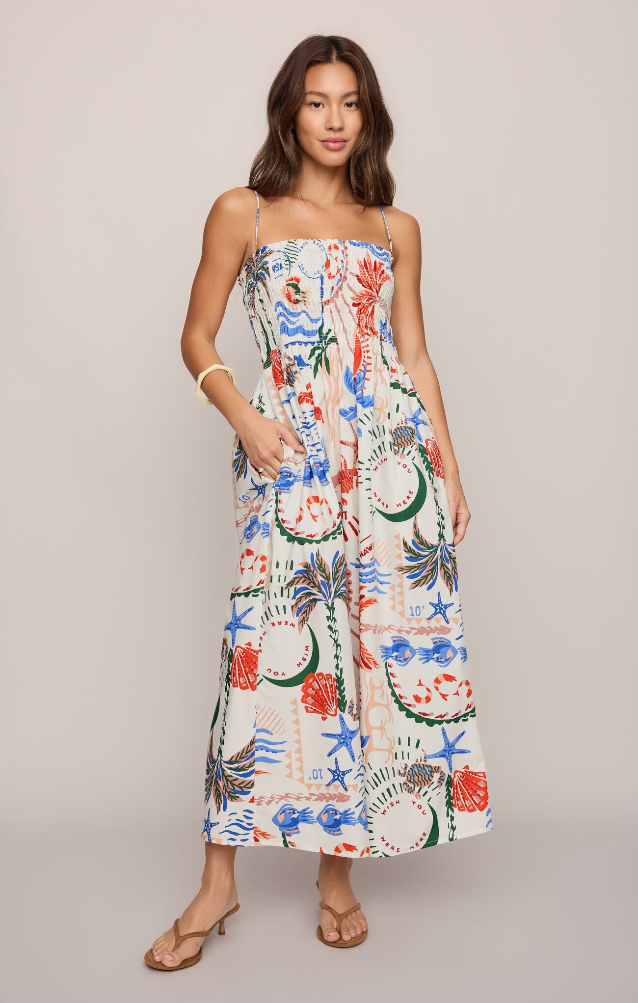 Z Supply Cornelia Getaway Midi Dress