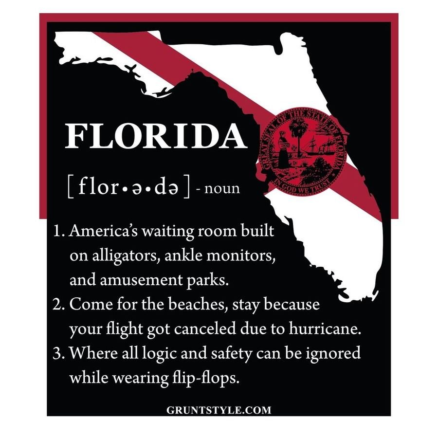Florida Defined Sticker