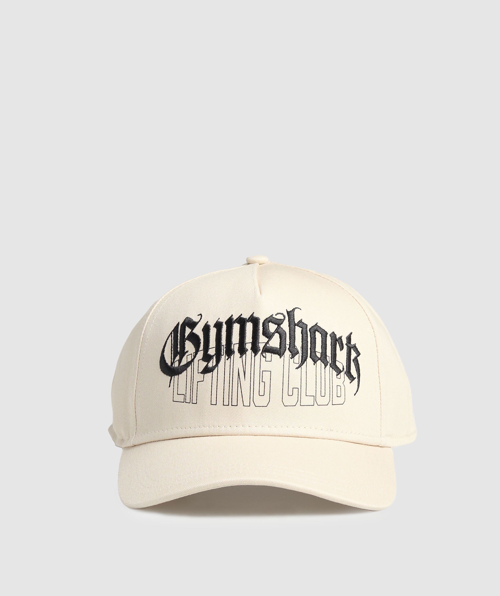 Gymshark GFX Distressed Cap - Ecru White