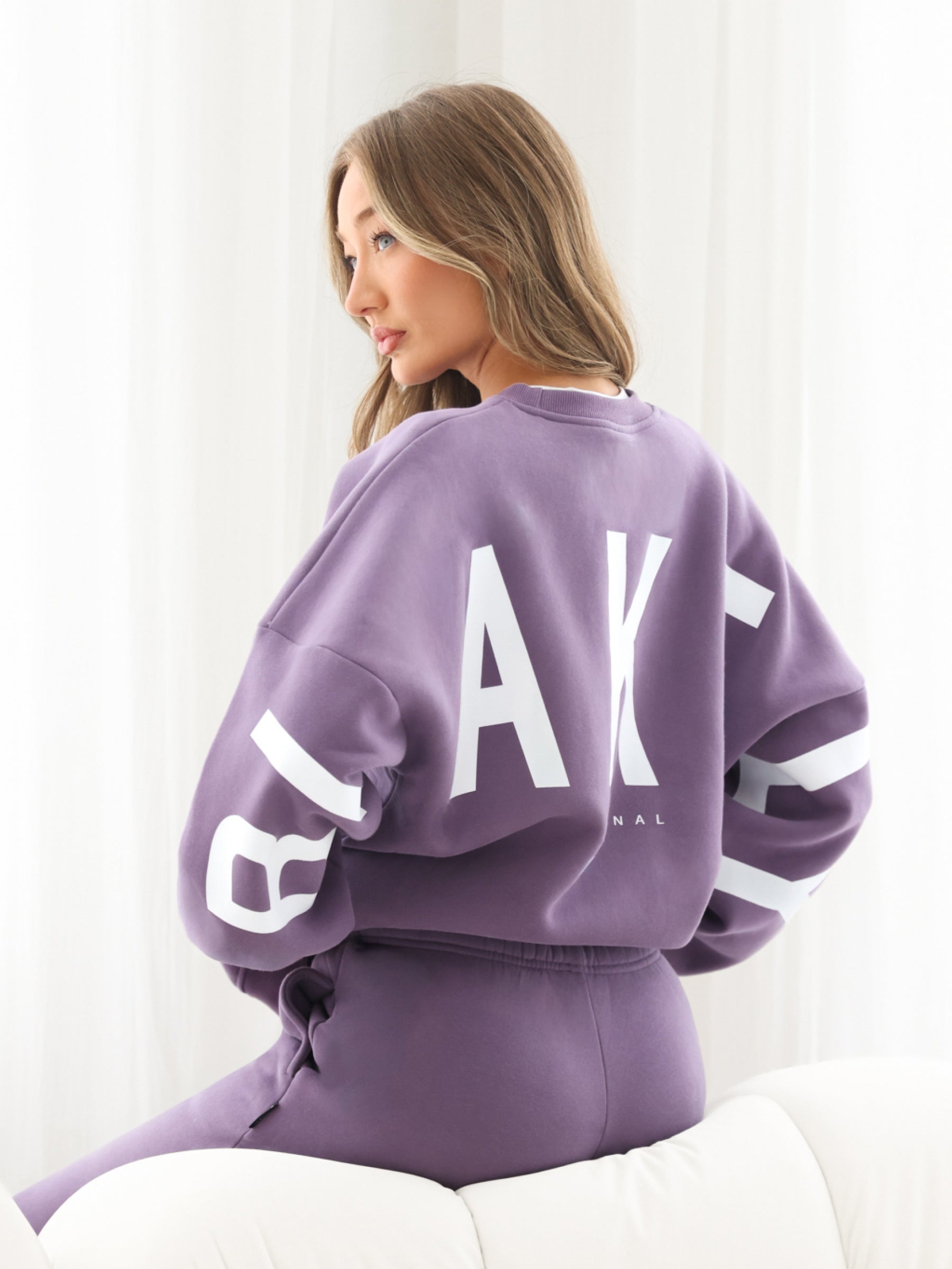 Isabel Oversized Jumper - Deep Purple