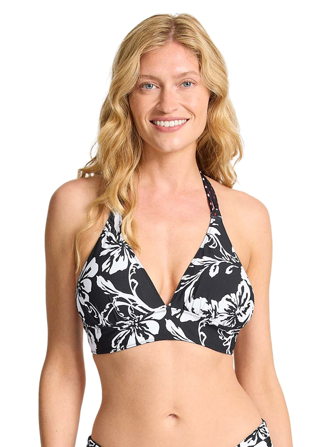 Tommy Bahama Women's Sanibelle Reversible Halter Bikini Top