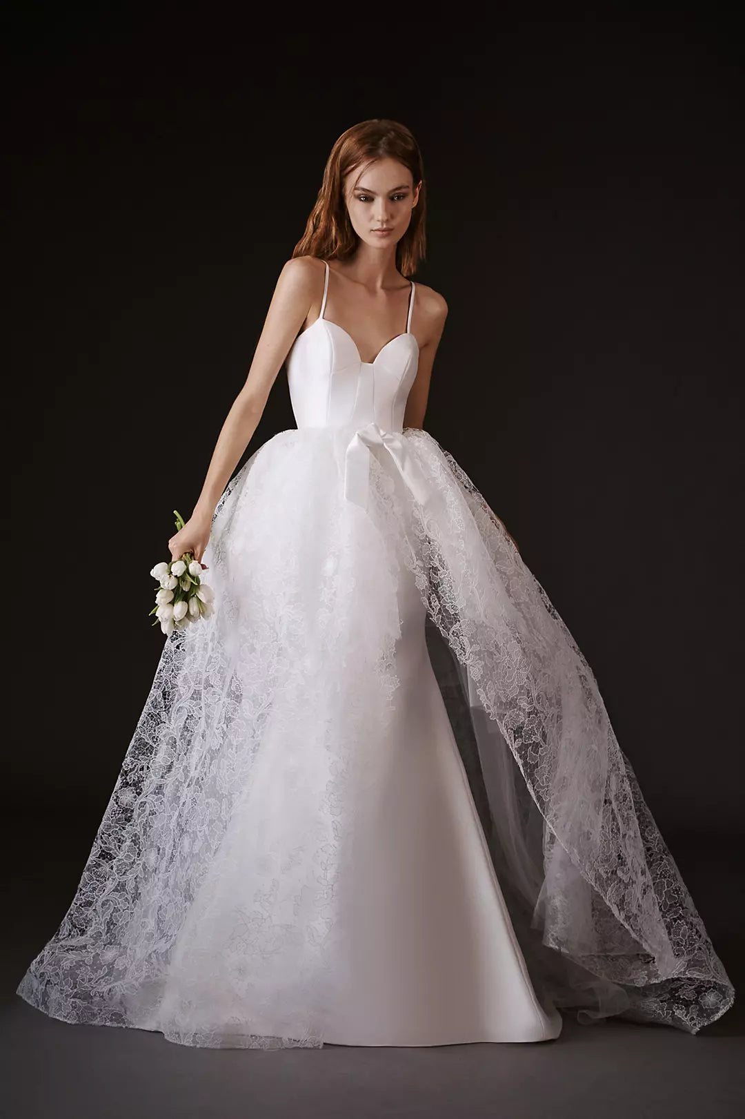 Zarnia Mikado Lace ball gown Wedding Dress