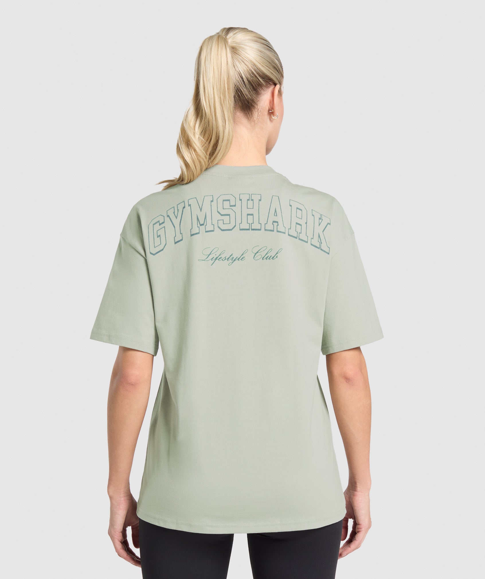Gymshark Campus Classics Graphic T-Shirt - Stone Grey
