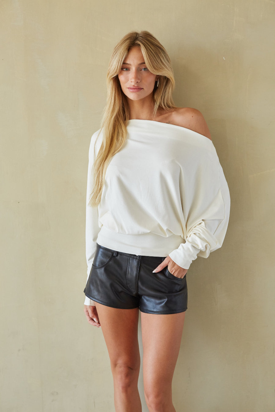 Ellery Slouchy Long Sleeve Top