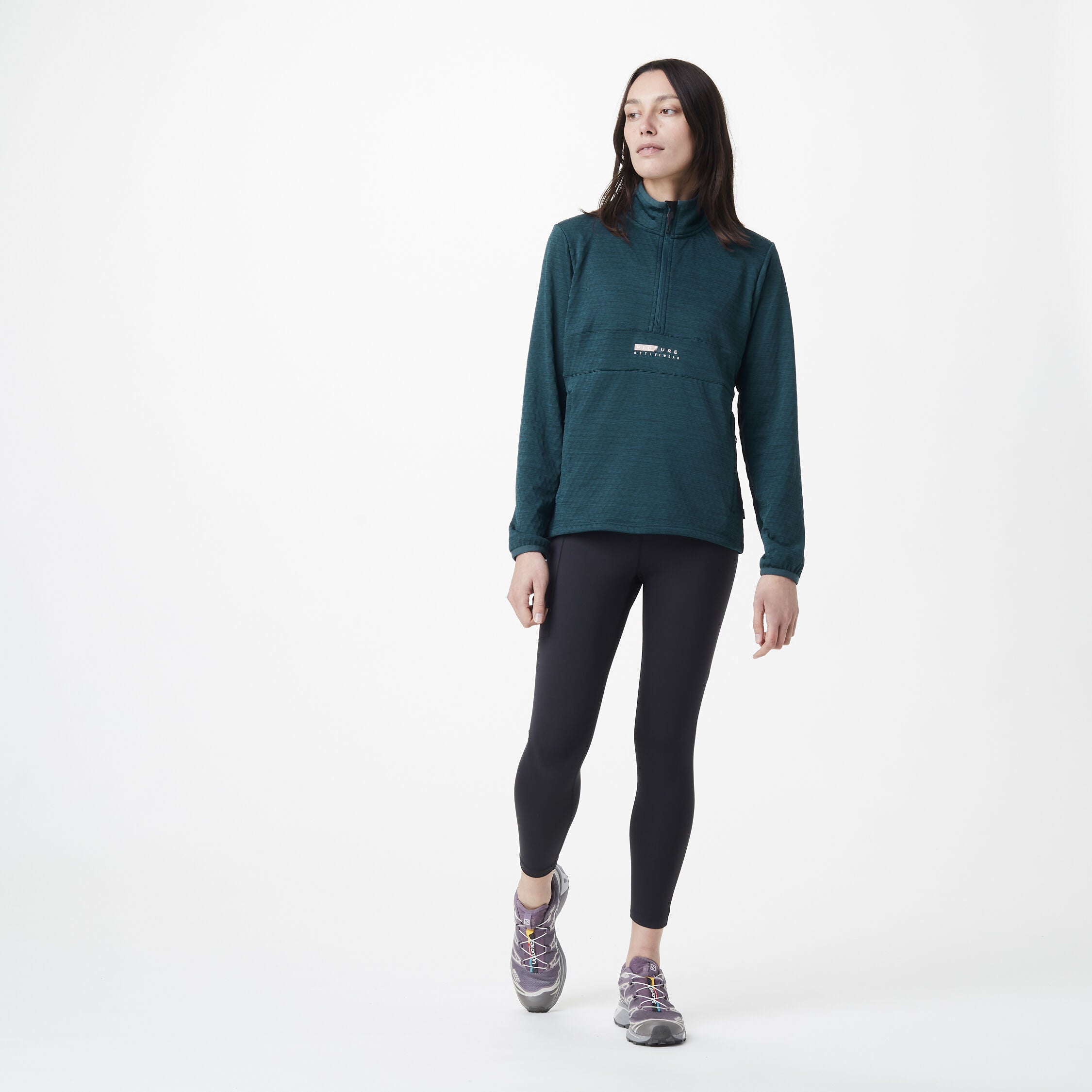 TAHITA 1/4 GRID FLEECE