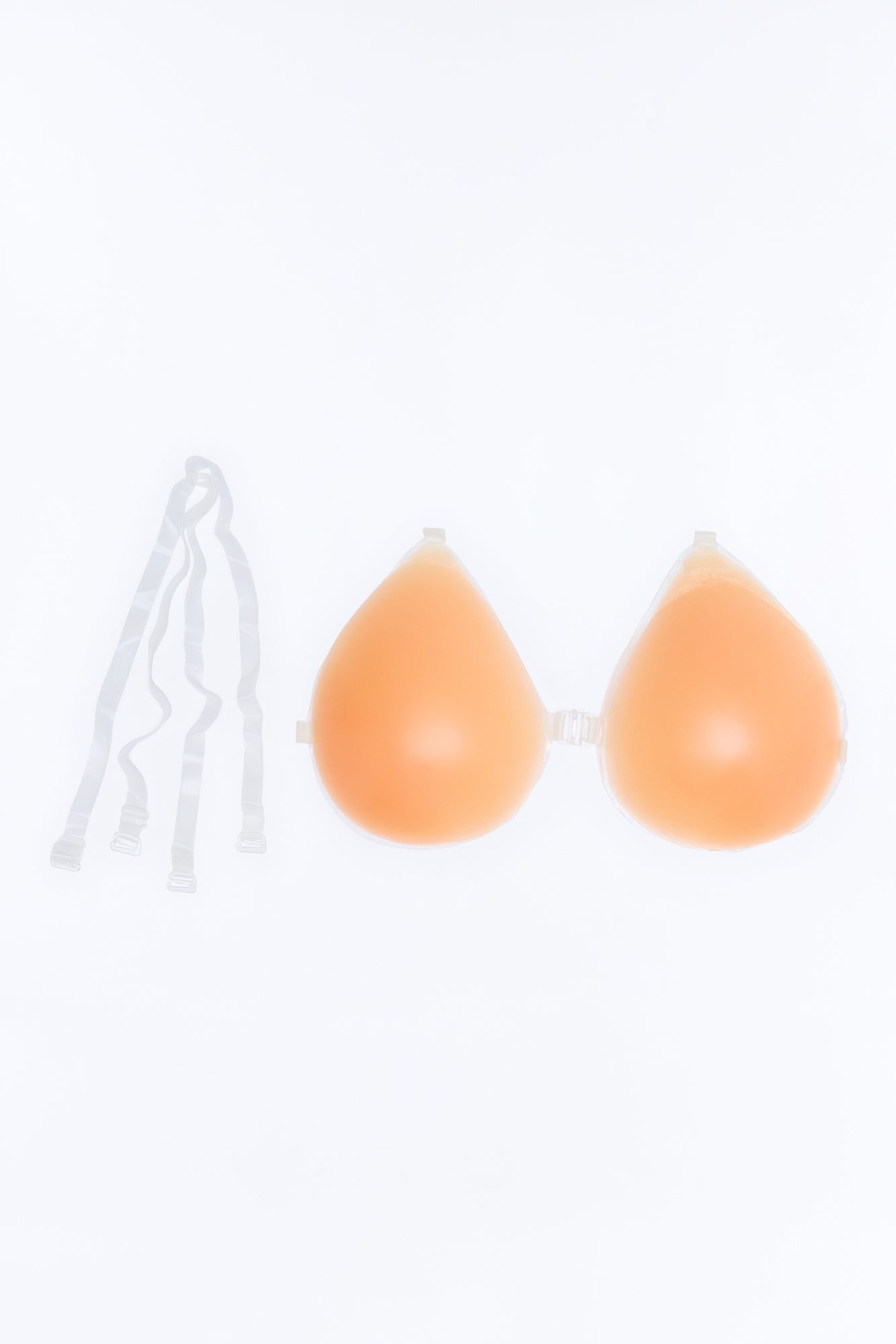 Undetectable Silicone Invisible Bra - Nude