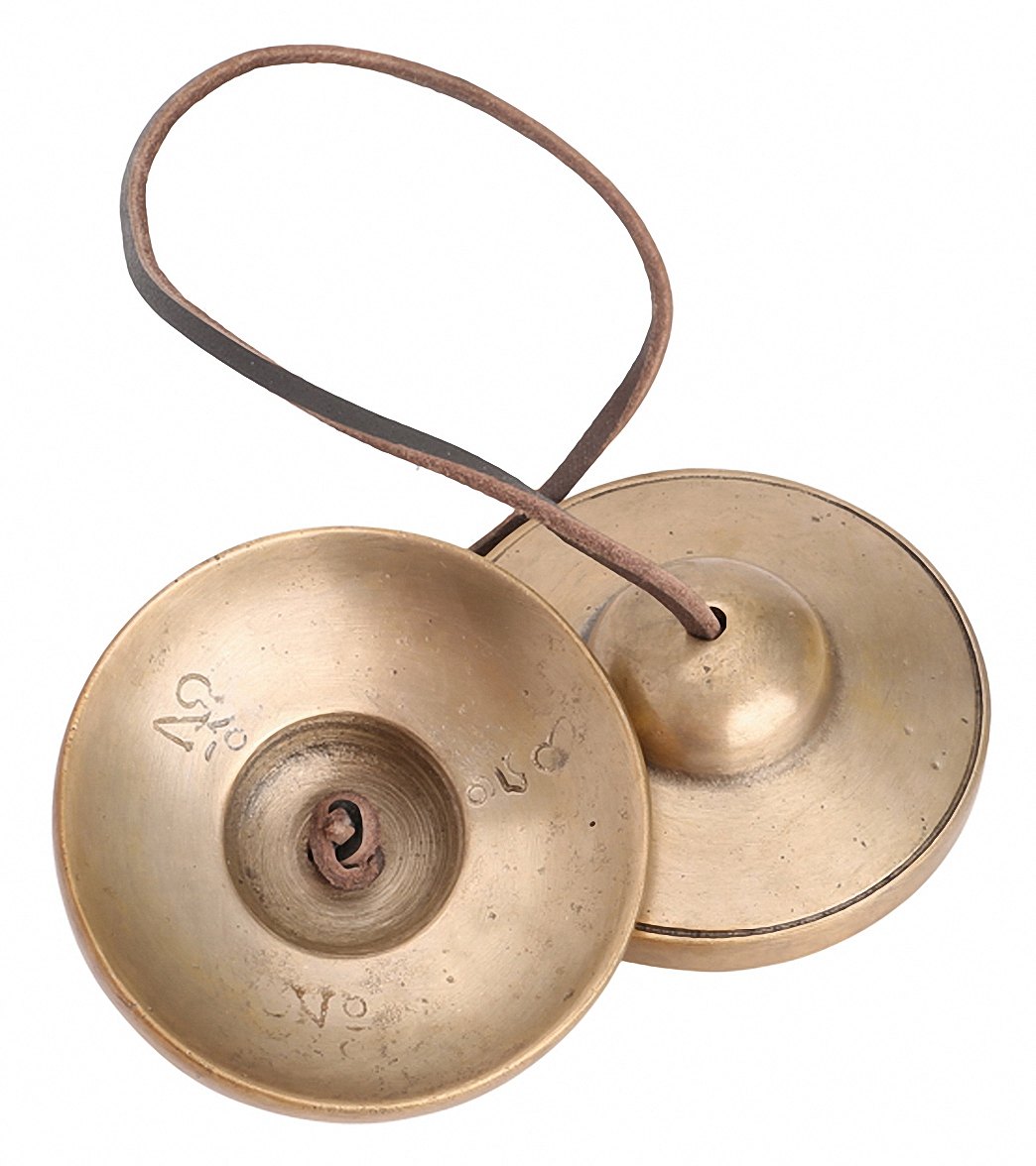 Sacred Space Med Classic Meditation Tibetan Gong Tingsha Cymbals