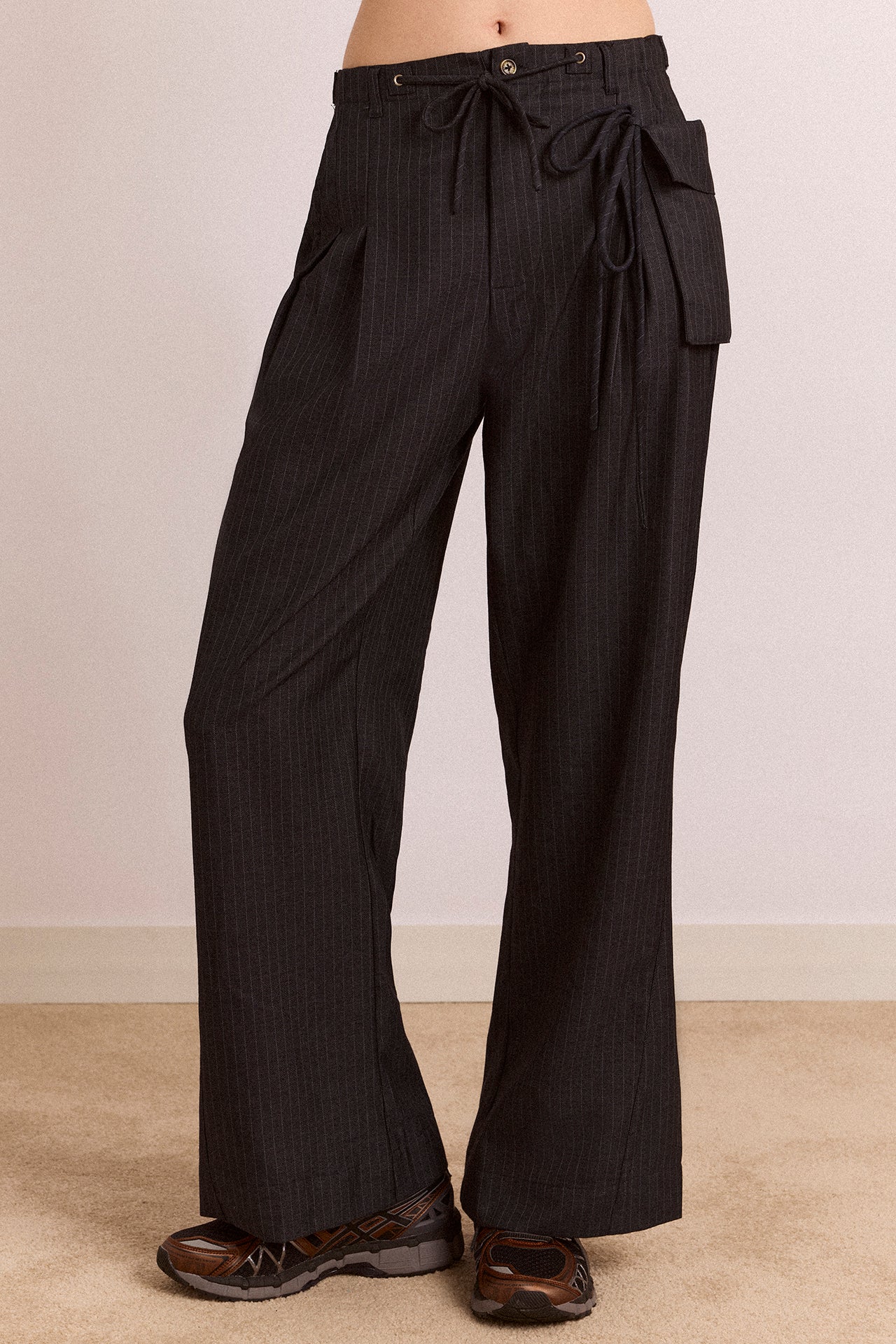 Tatianna Trouser - Pinstripe