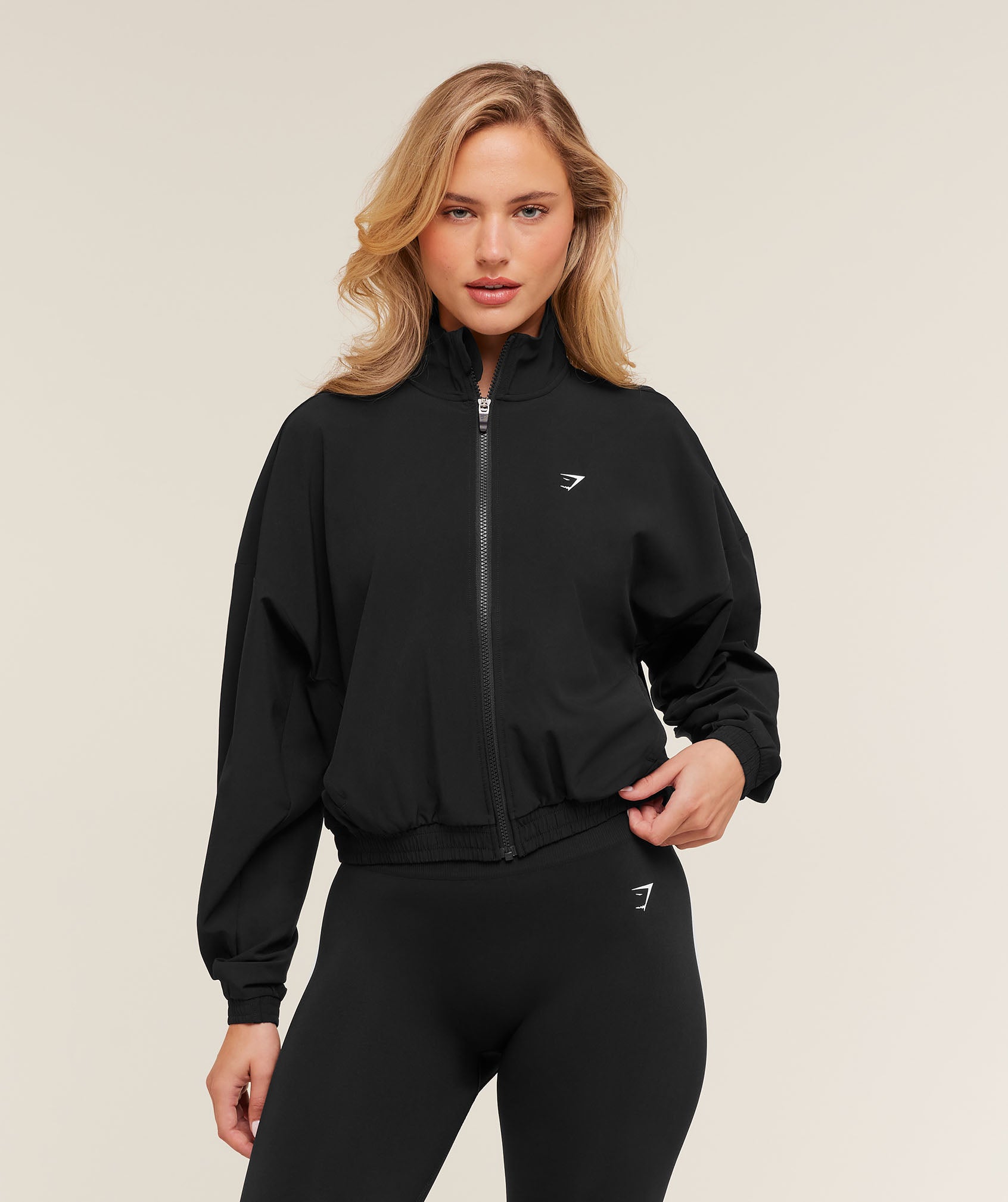 Gymshark Training Everyday Woven Jacket - Black