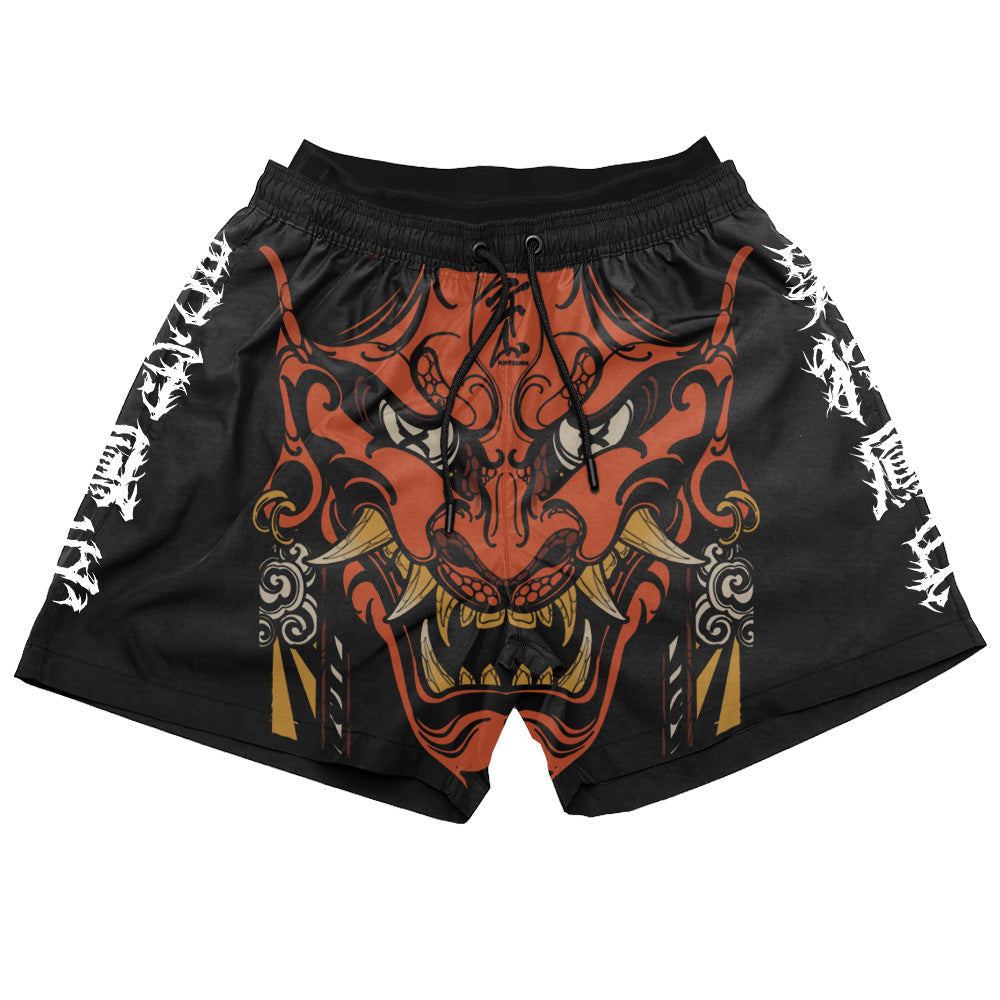 Final War (Black) - Swim Shorts