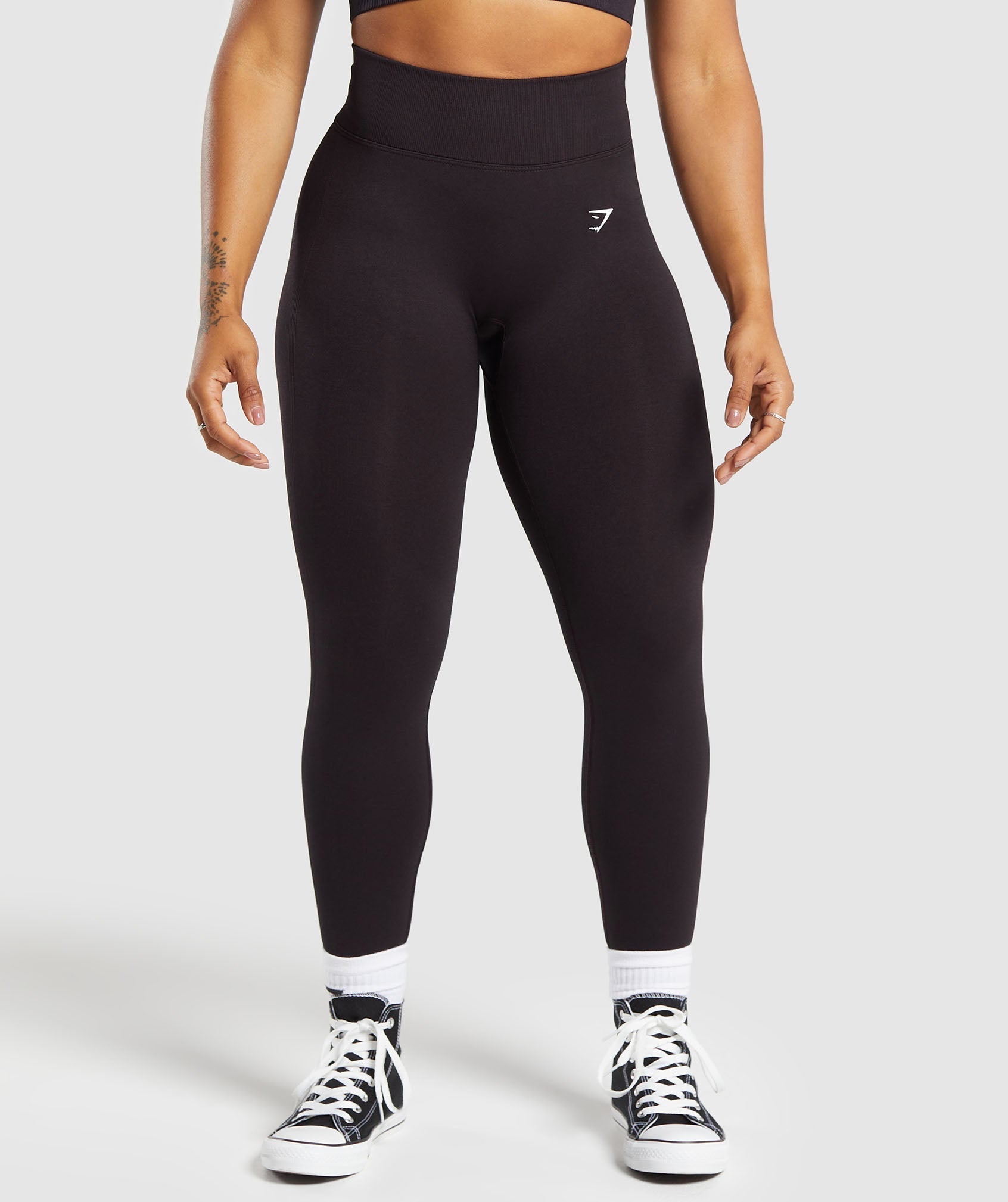 Gymshark Lift Seamless High-Rise Leggings - Bold Orange