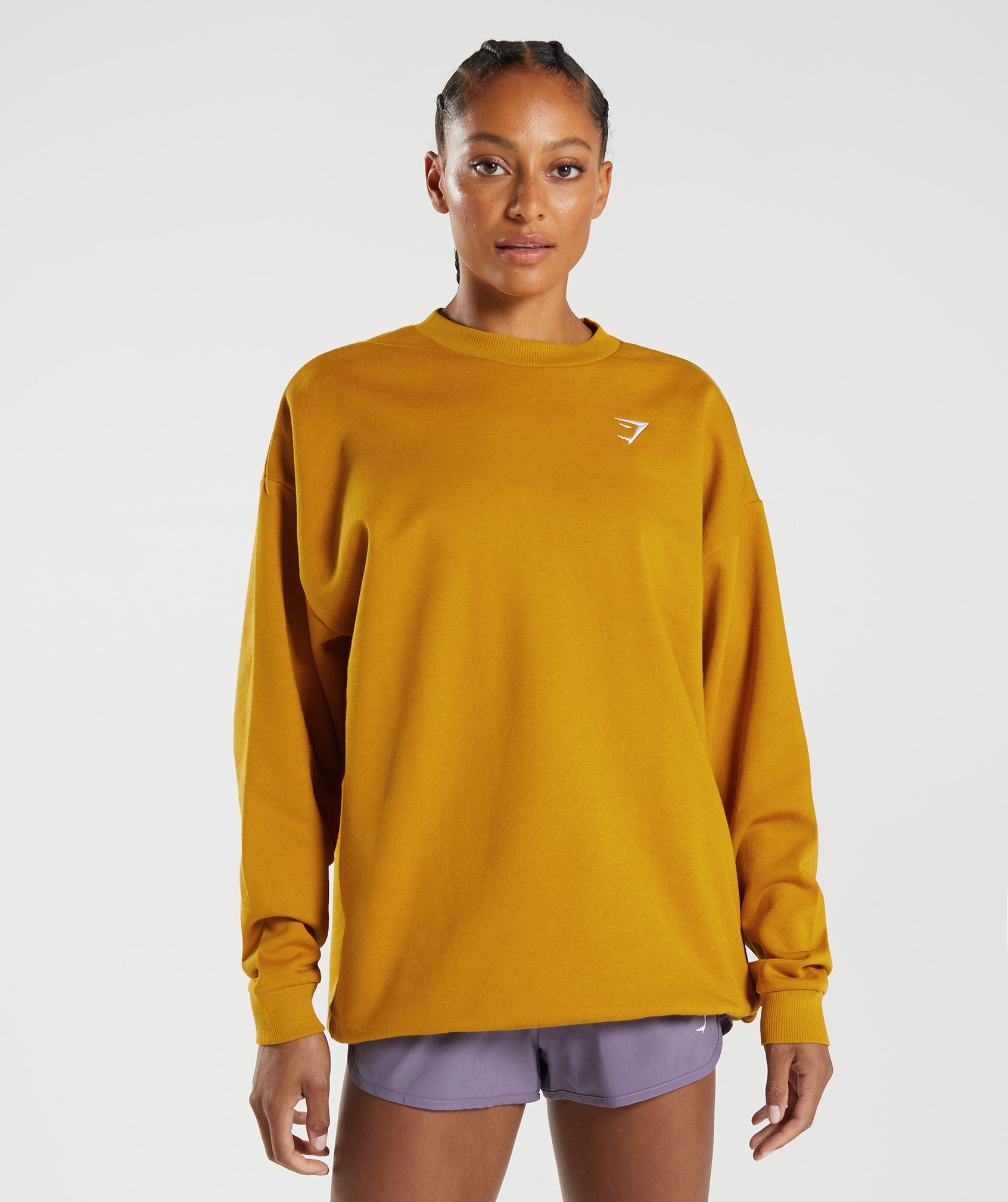 Gymshark Training Oversized Sweatshirt - Turmeric Yellow