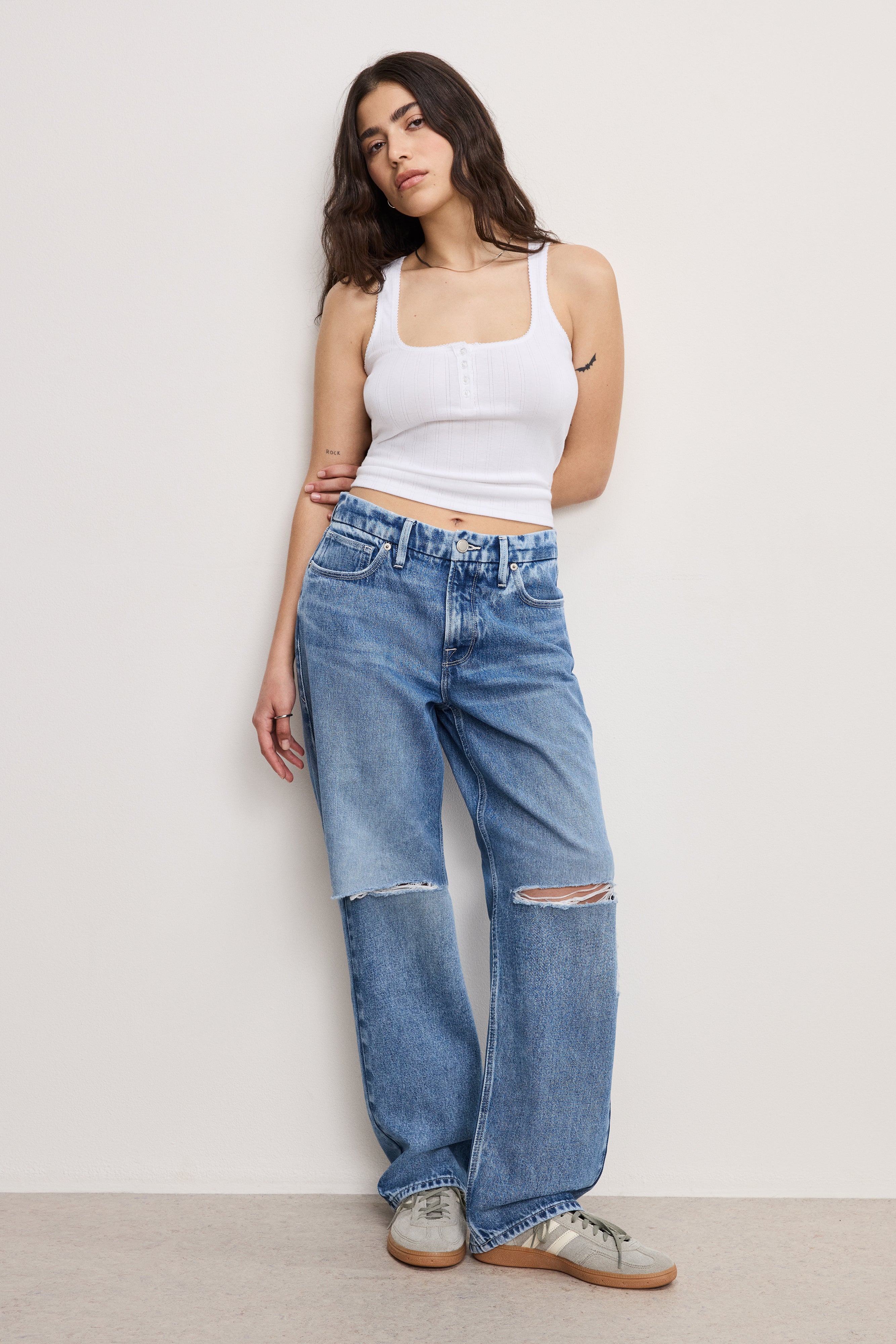 GOOD PETITE 90S JEANS | INDIGO893
