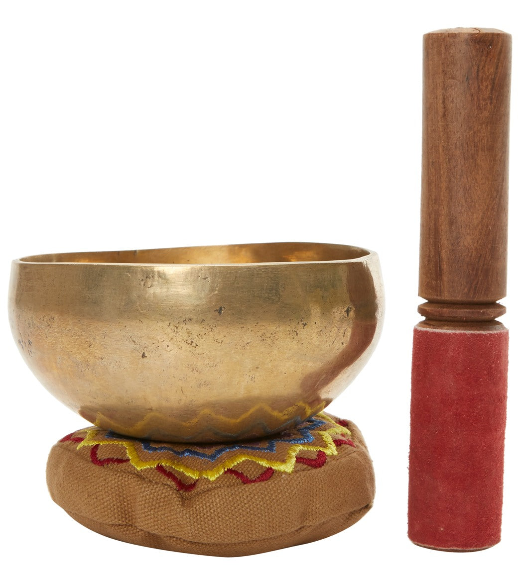 Sacred Space Hand Hammered Tibetan Singing Bowl 4.5"