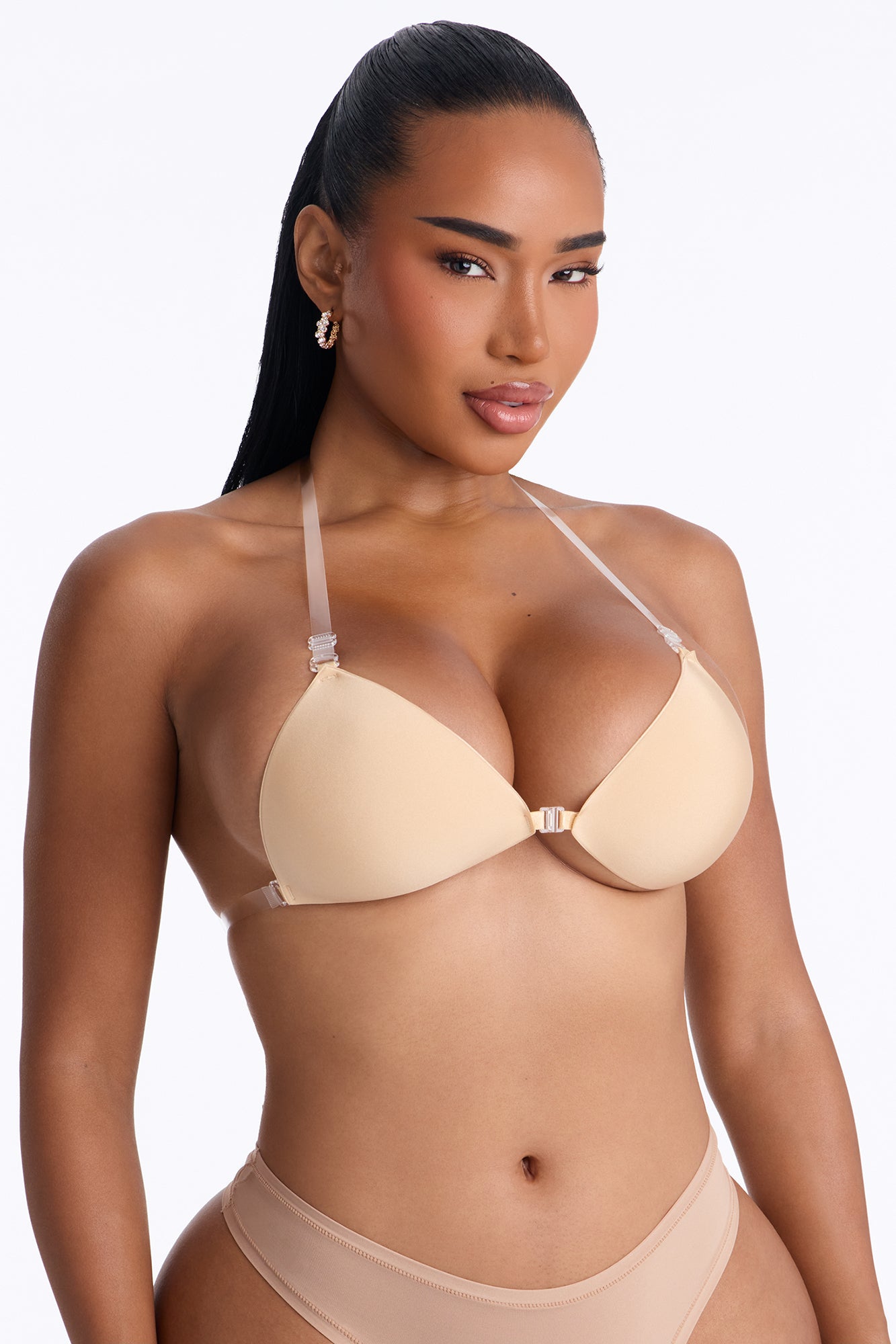 The Right Fit Triangle Invisible Bra - Nude