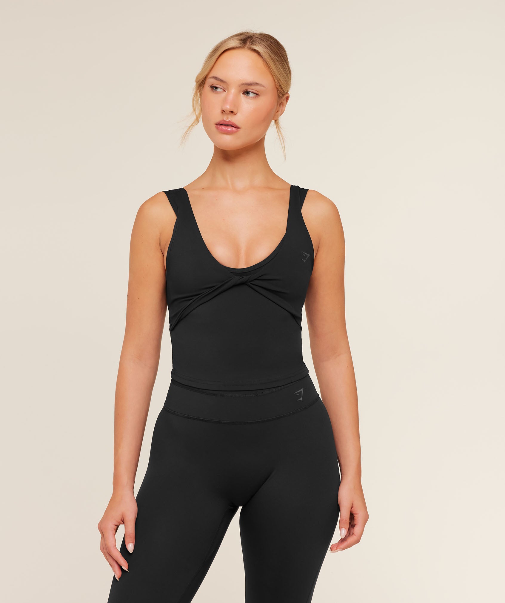 Gymshark Crossover Back Tank - Black