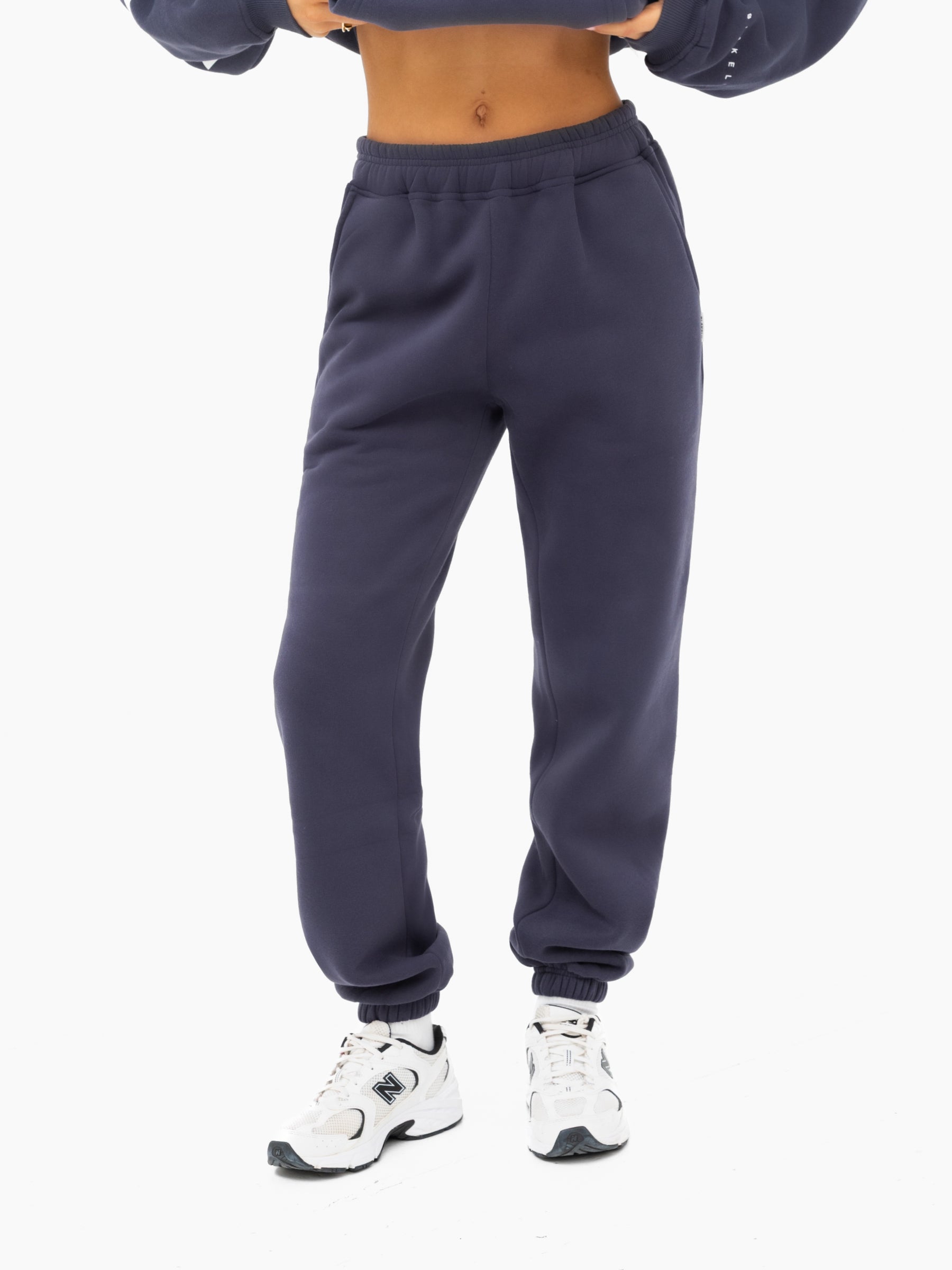 Isabel Cuffed Sweatpants - True Navy