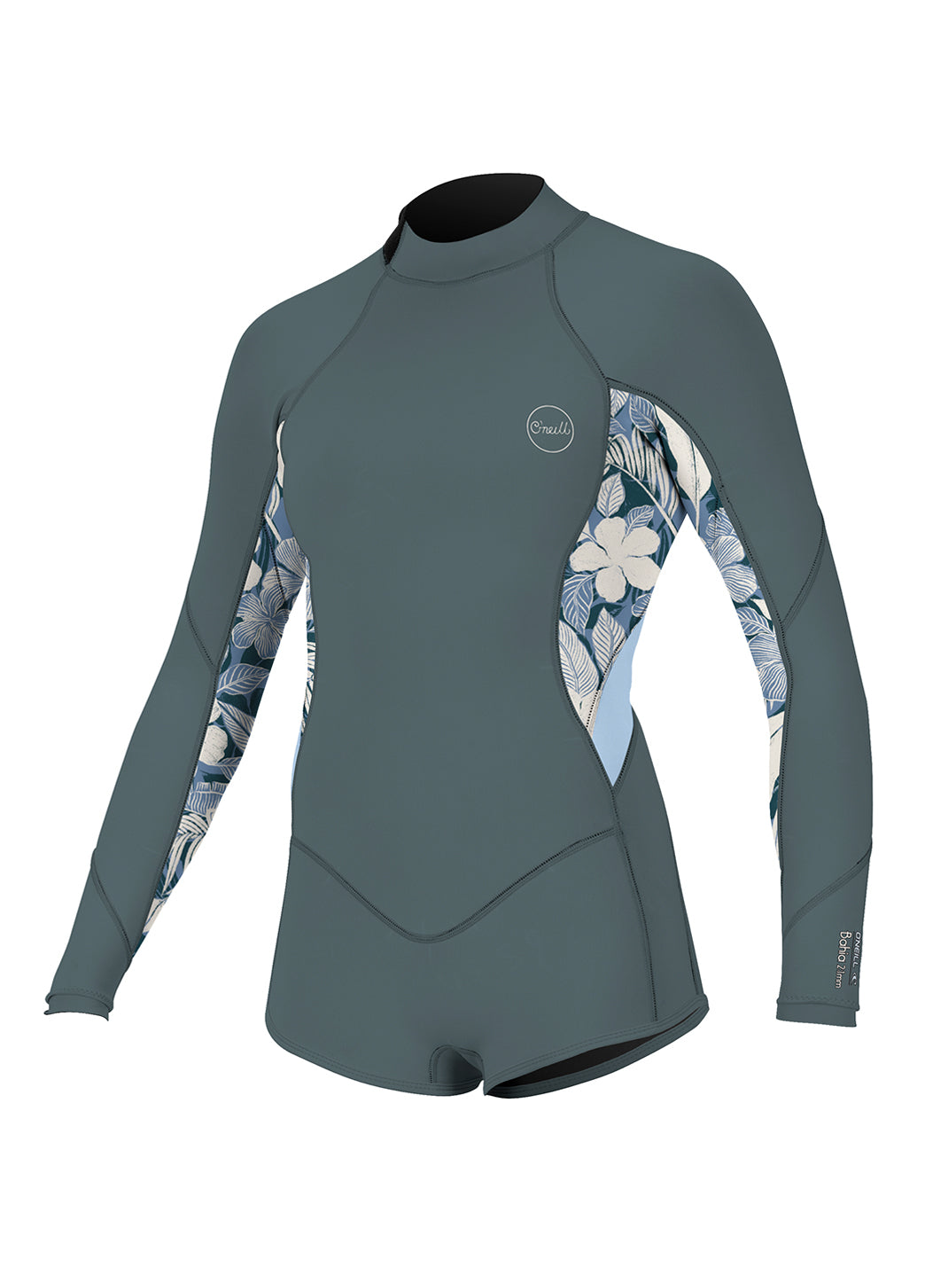 O'Neill Girls' 2/1MM Bahia Back Zip Springsuit Wetsuit