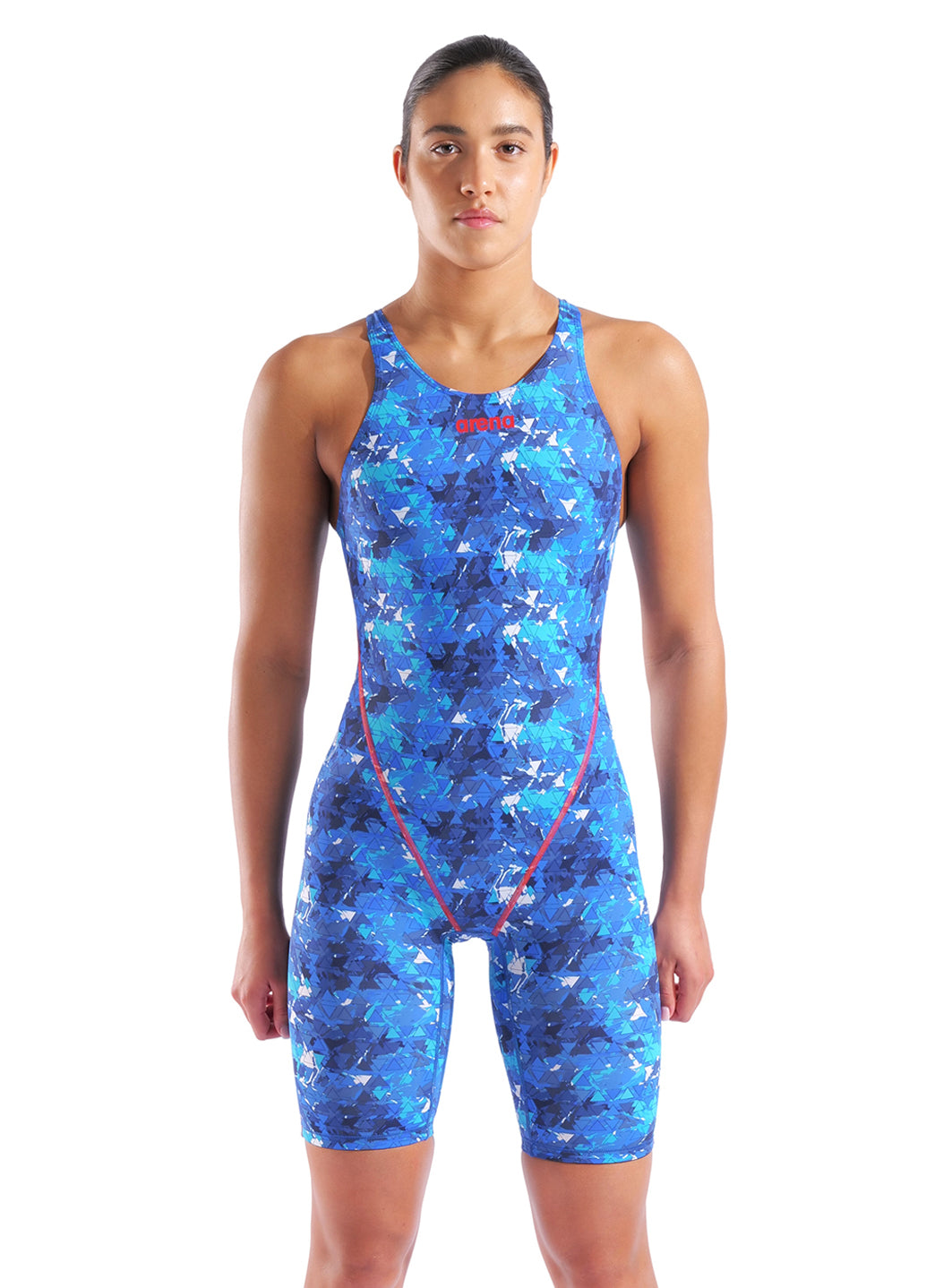 Arena Women's Powerskin Splash Multicolors ST Next LE Open Back Tech Suit Swimsuit