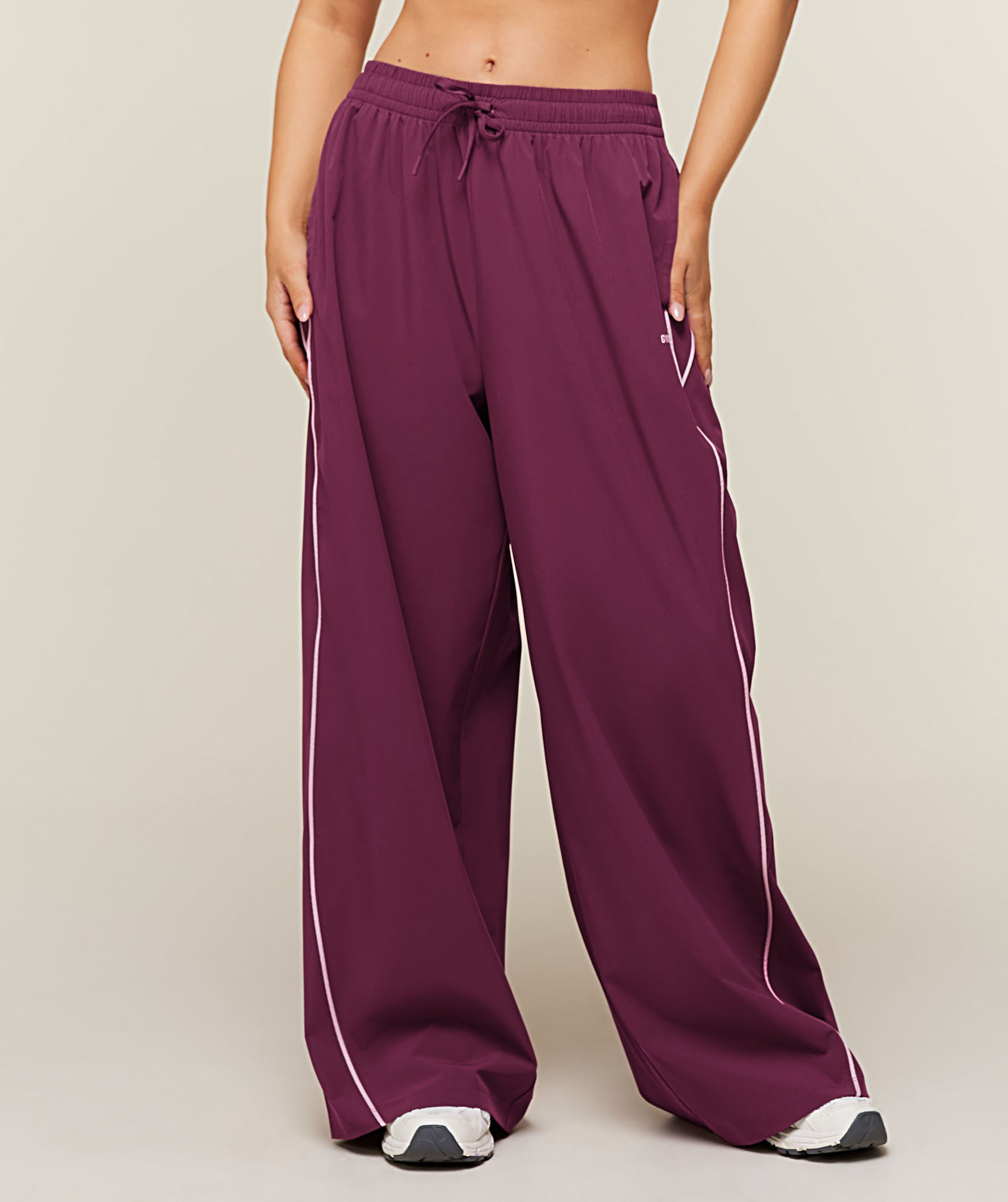 Gymshark Track Pants Short - Strength Pink