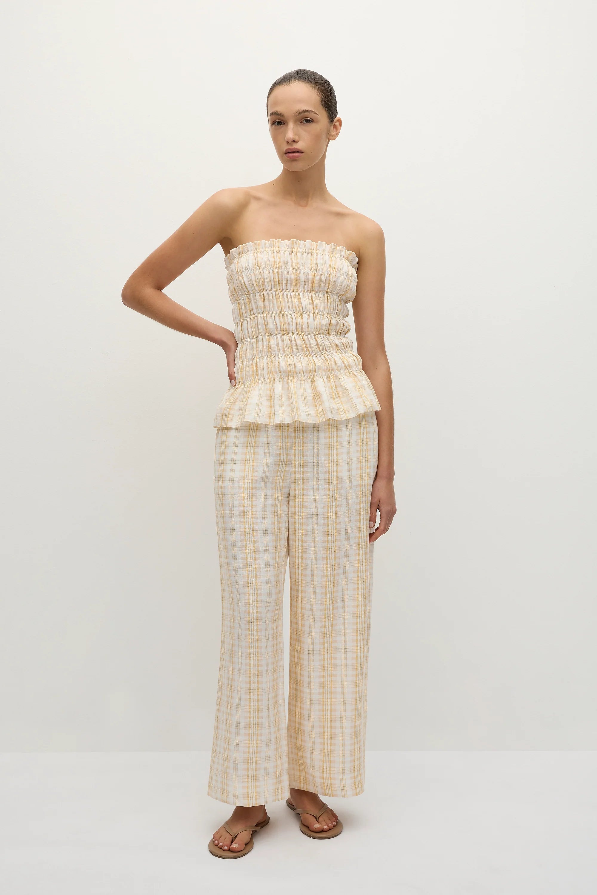 Jones Pant Piato Check - Final Sale