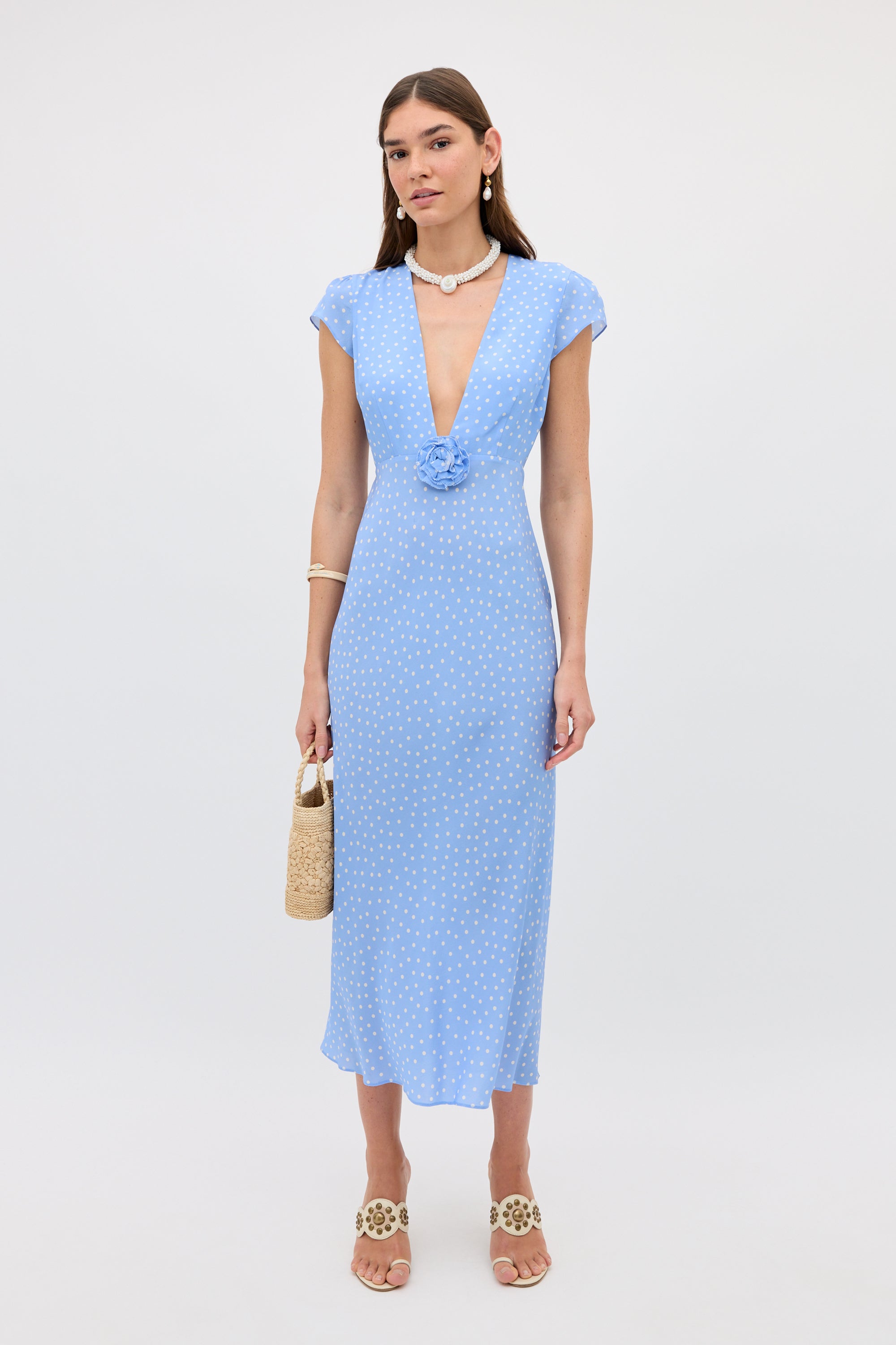 Amy - Layla Dot Light Blue