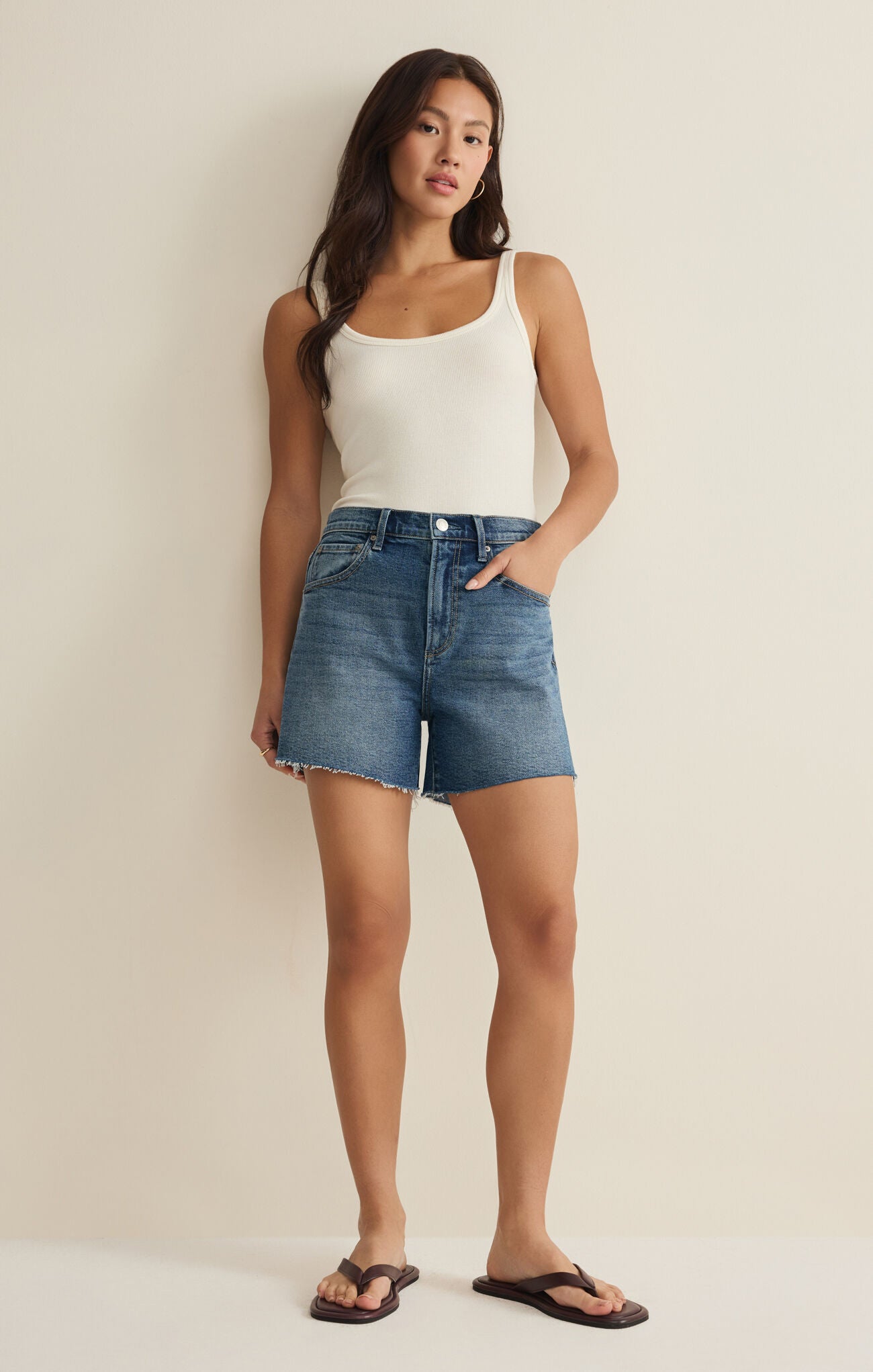 Z Supply Lisbon Jonah Mid Rise Relaxed Short