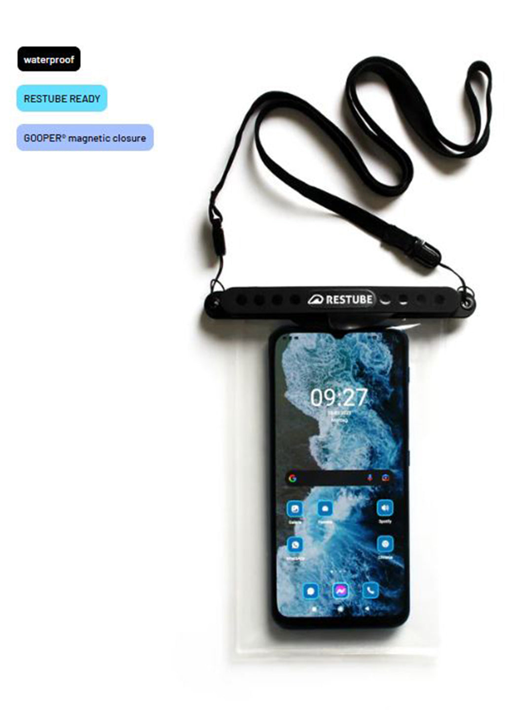 RESTUBE Waterproof Smartphone Case