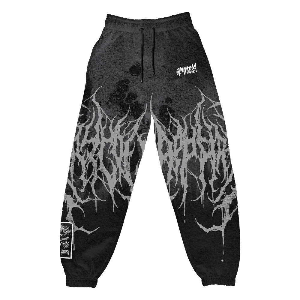 Reign Of Blood (Grey Dye) - Sweatpants (350GSM)