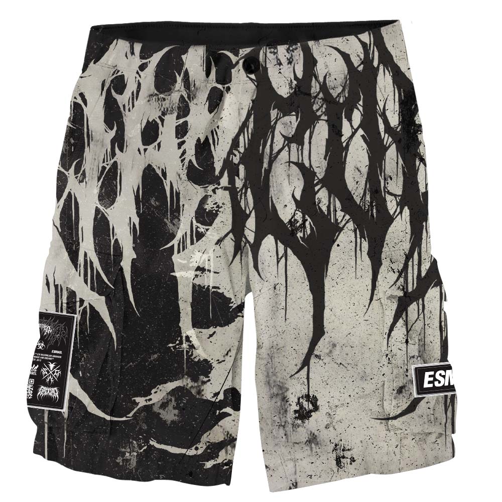 Grimfall (Half Half) - Cargo Shorts (260GSM)