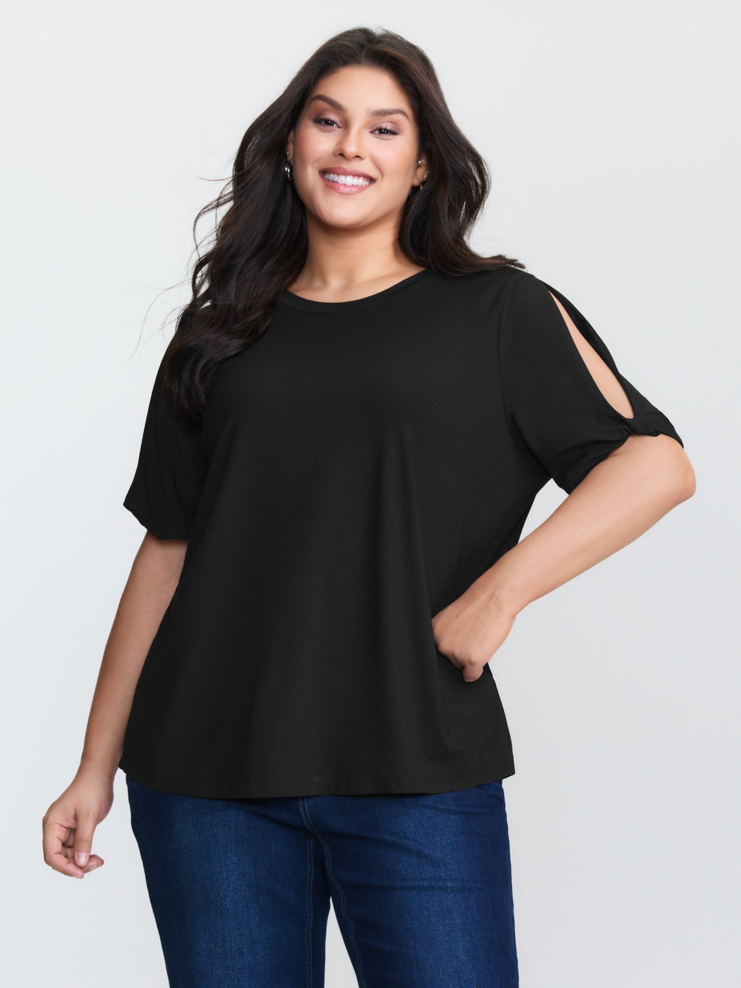Supersoft Half-Sleeve Crewneck T-Shirt