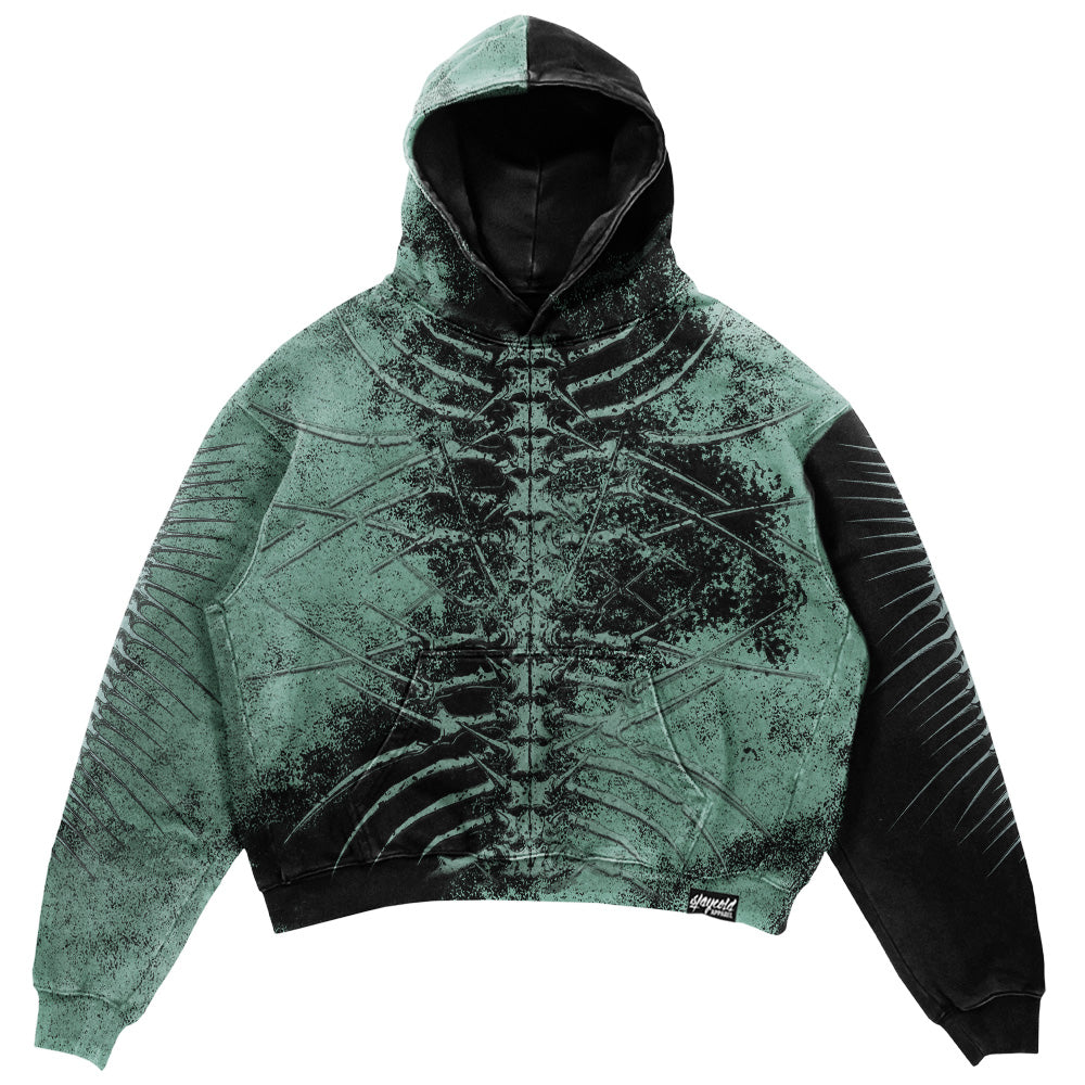 Lineage Of Dusk (Menthol) - Heavy Oversized Hoodie (400GSM)