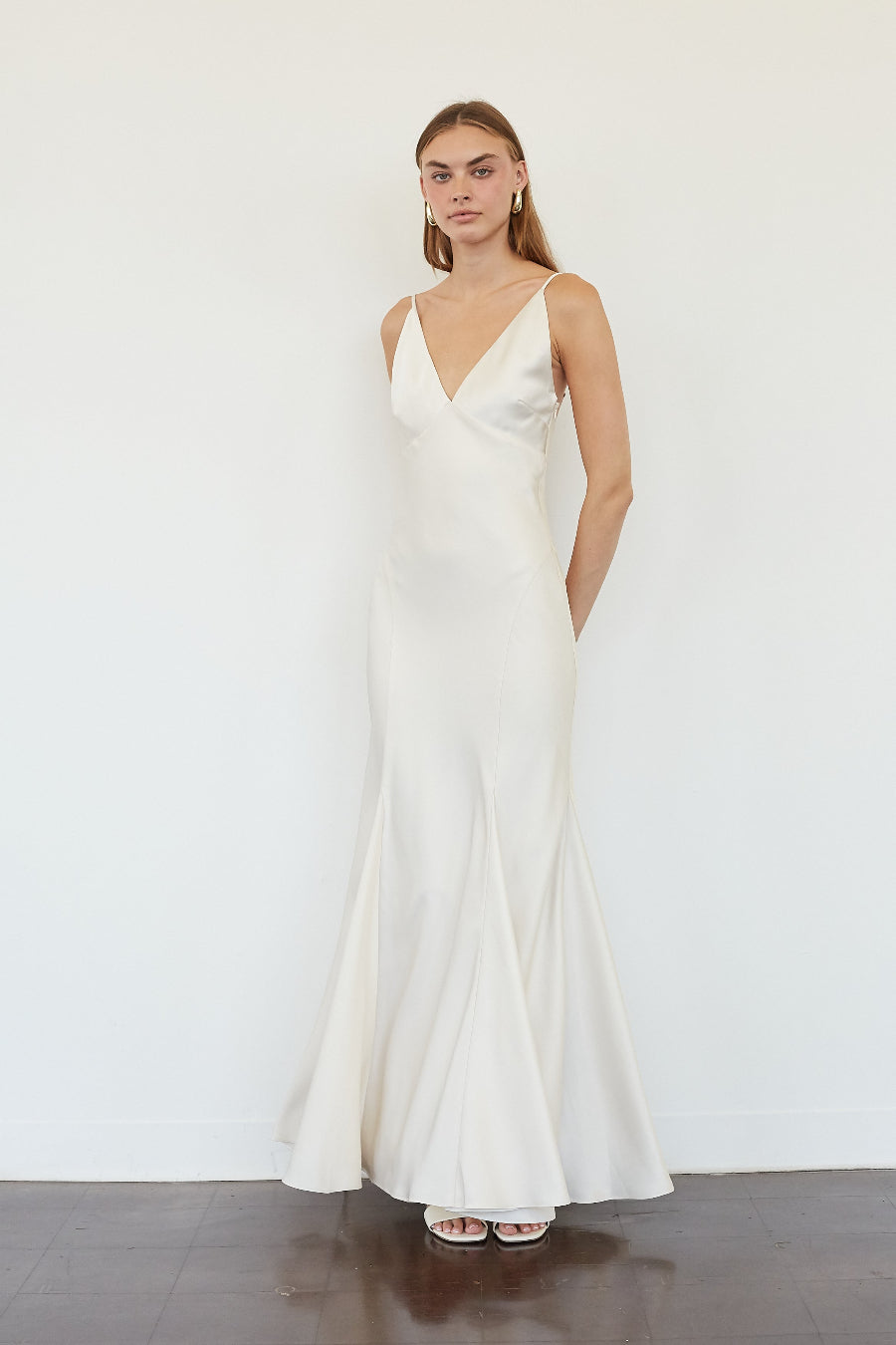 Cheridan Satin Maxi Dress