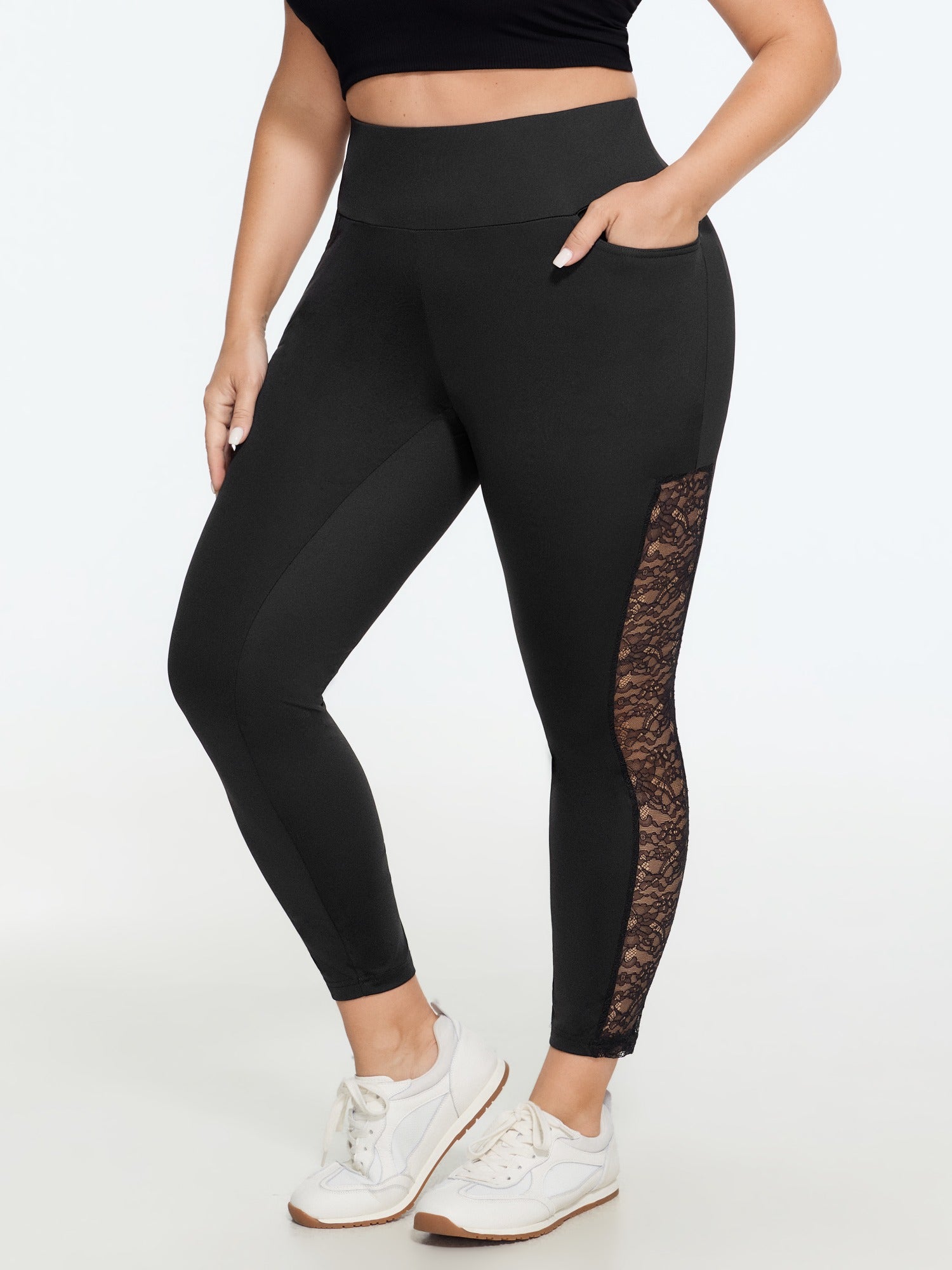 Stretch Pocket Slim Fit Leggings
