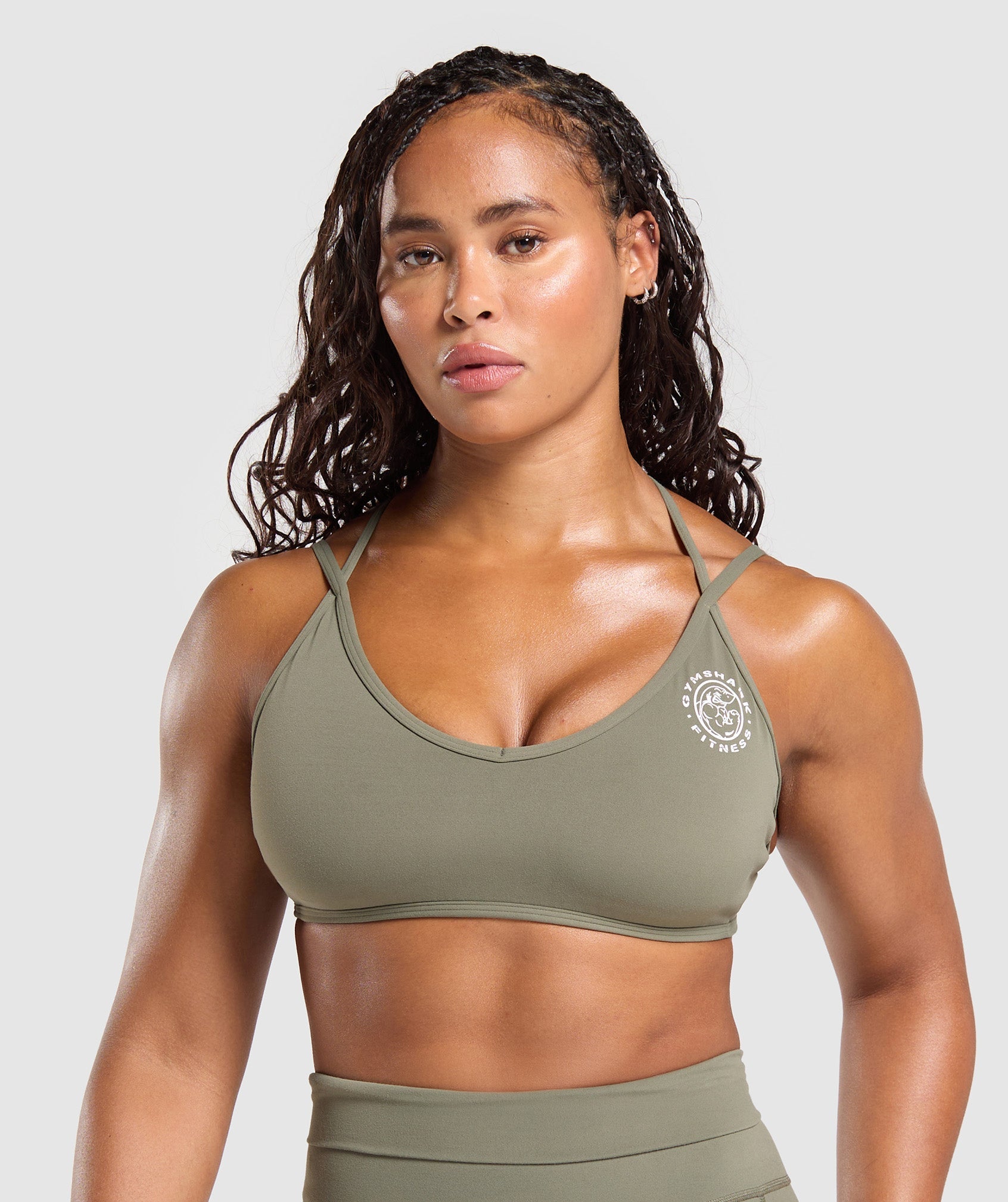 Gymshark Legacy Bra - Base Green