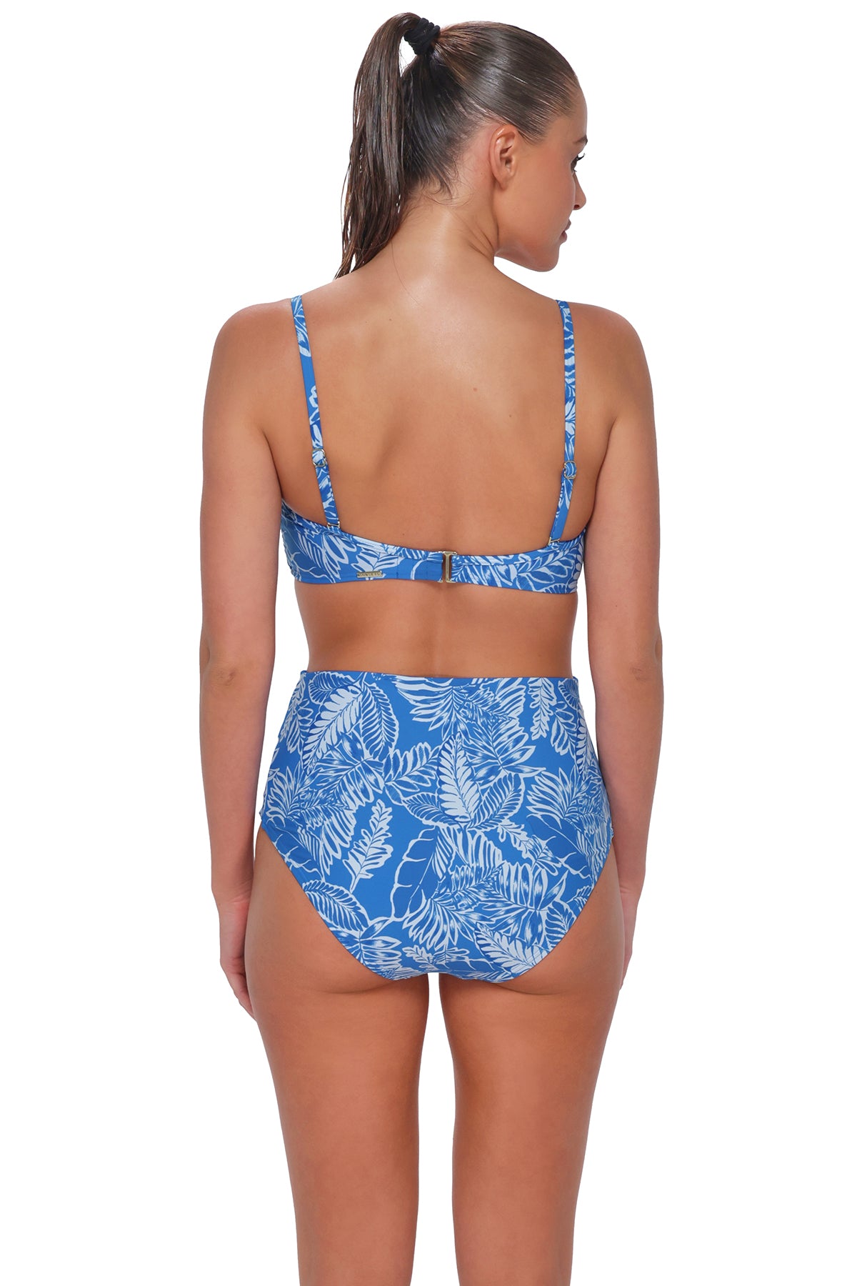 Sunsets Canopy Capri High Waist Bottom