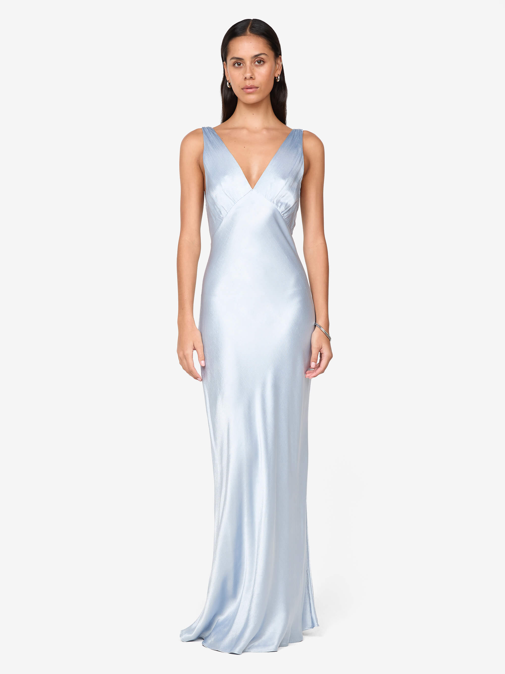 MOON DANCE VERONA DRESS - DUSTY BLUE