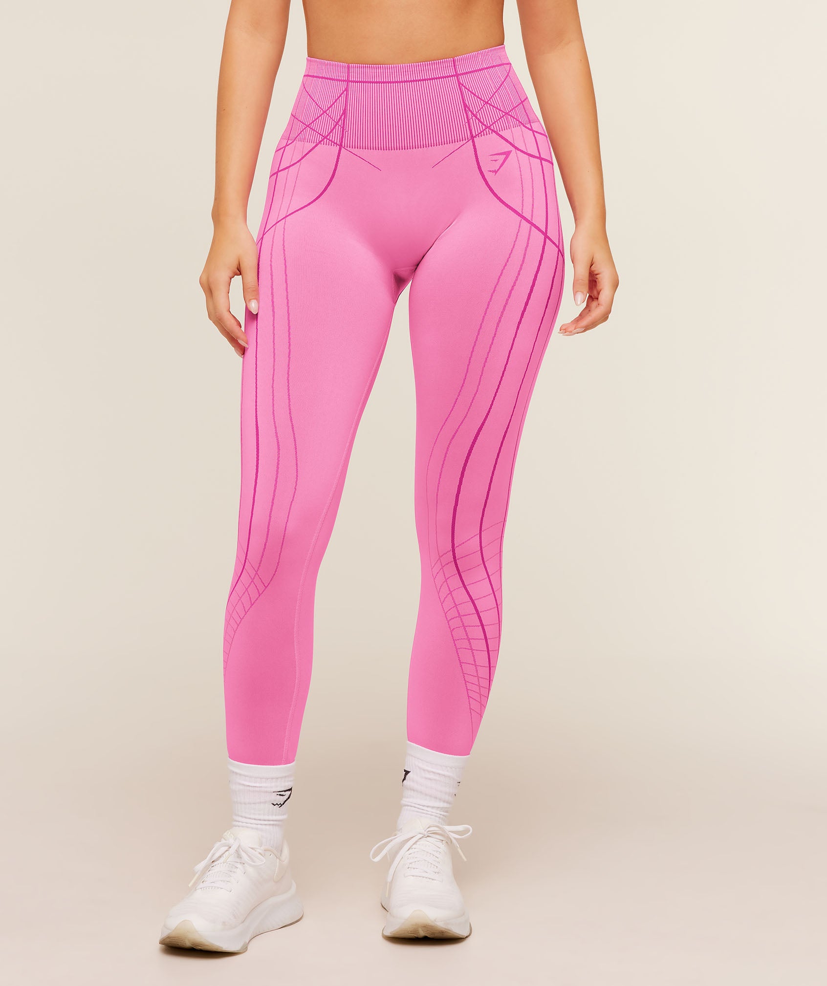 Gymshark Apex Seamless Leggings - Focus Pink/Super-Set Pink