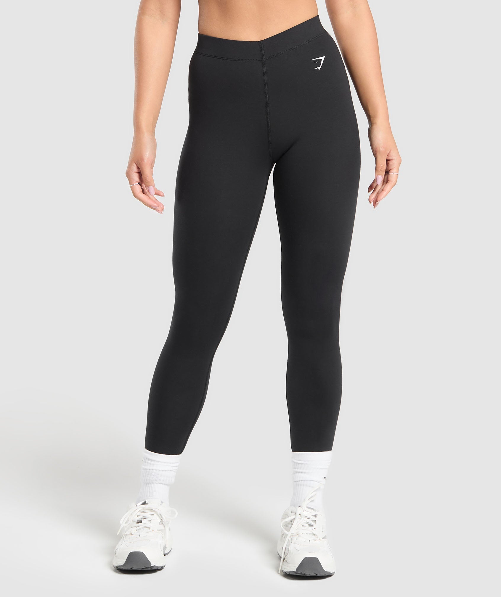 Gymshark Cotton Leggings - Black