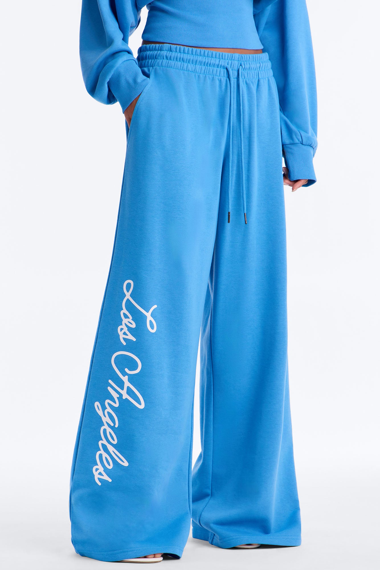 NFL Chargers Wide Leg Sweatpant - Blue